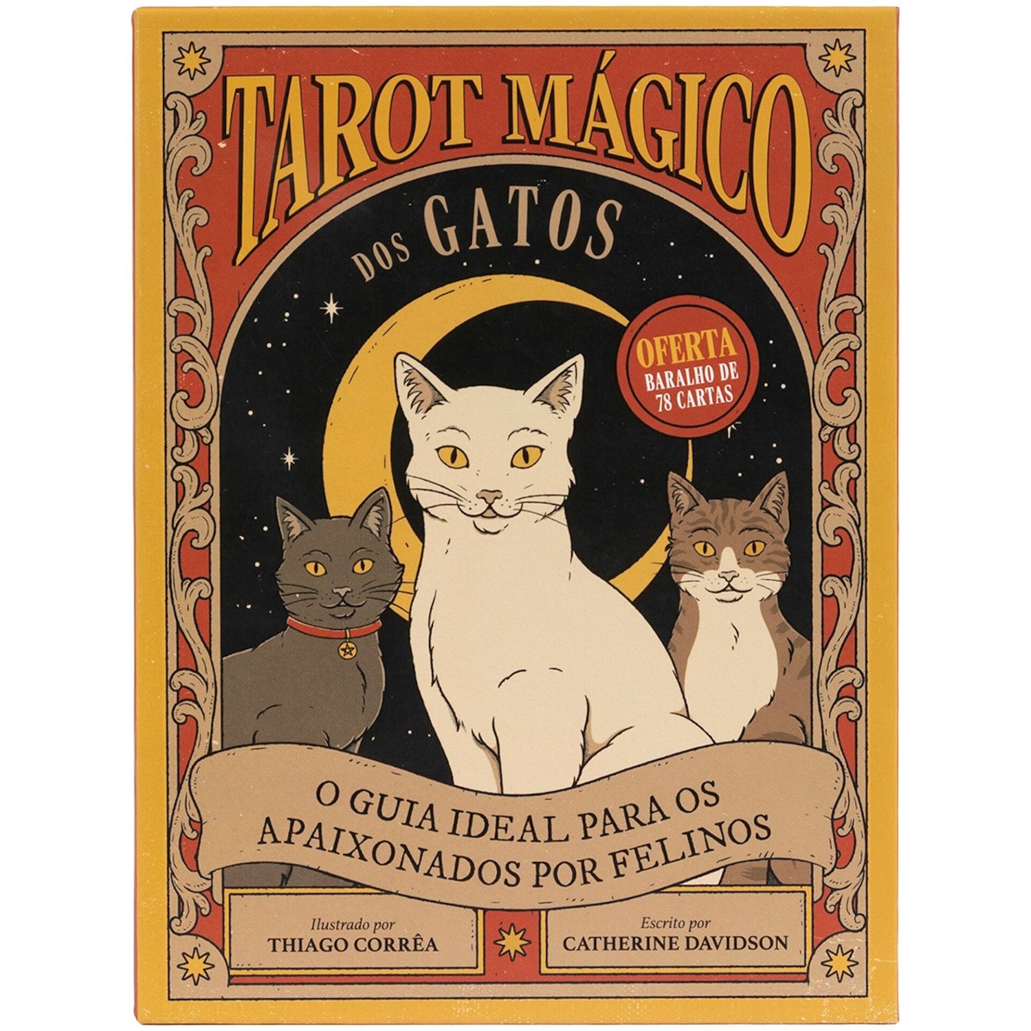 Tarot Mágico Dos Gatos de Catherine Davidson