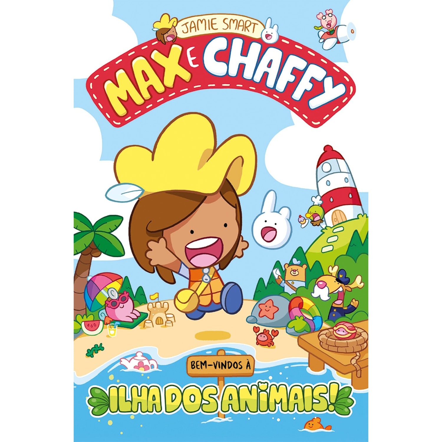 Max E Chaffy - Bem-Vindos À Ilha Dos Animais! de Jamie Smart