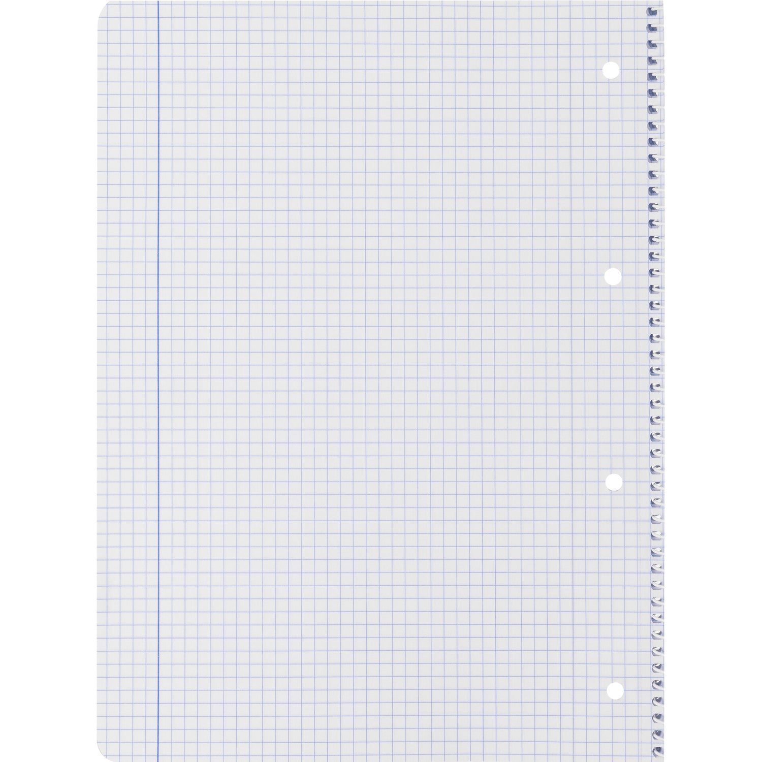 Caderno Espiral A4 Quadriculado Azul Escuro Note!