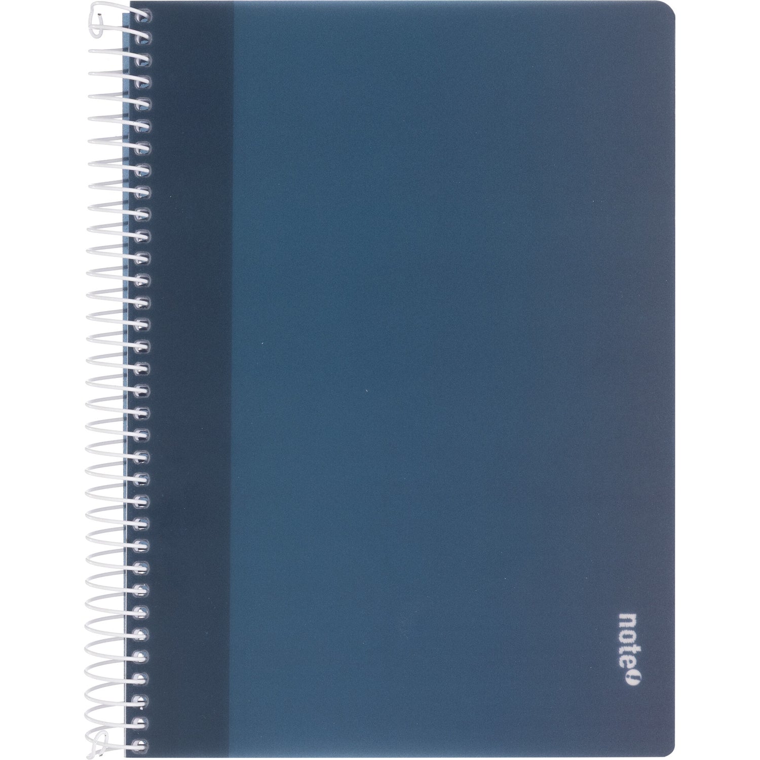 Caderno Espiral A5 Pautado Azul Escuro Note!