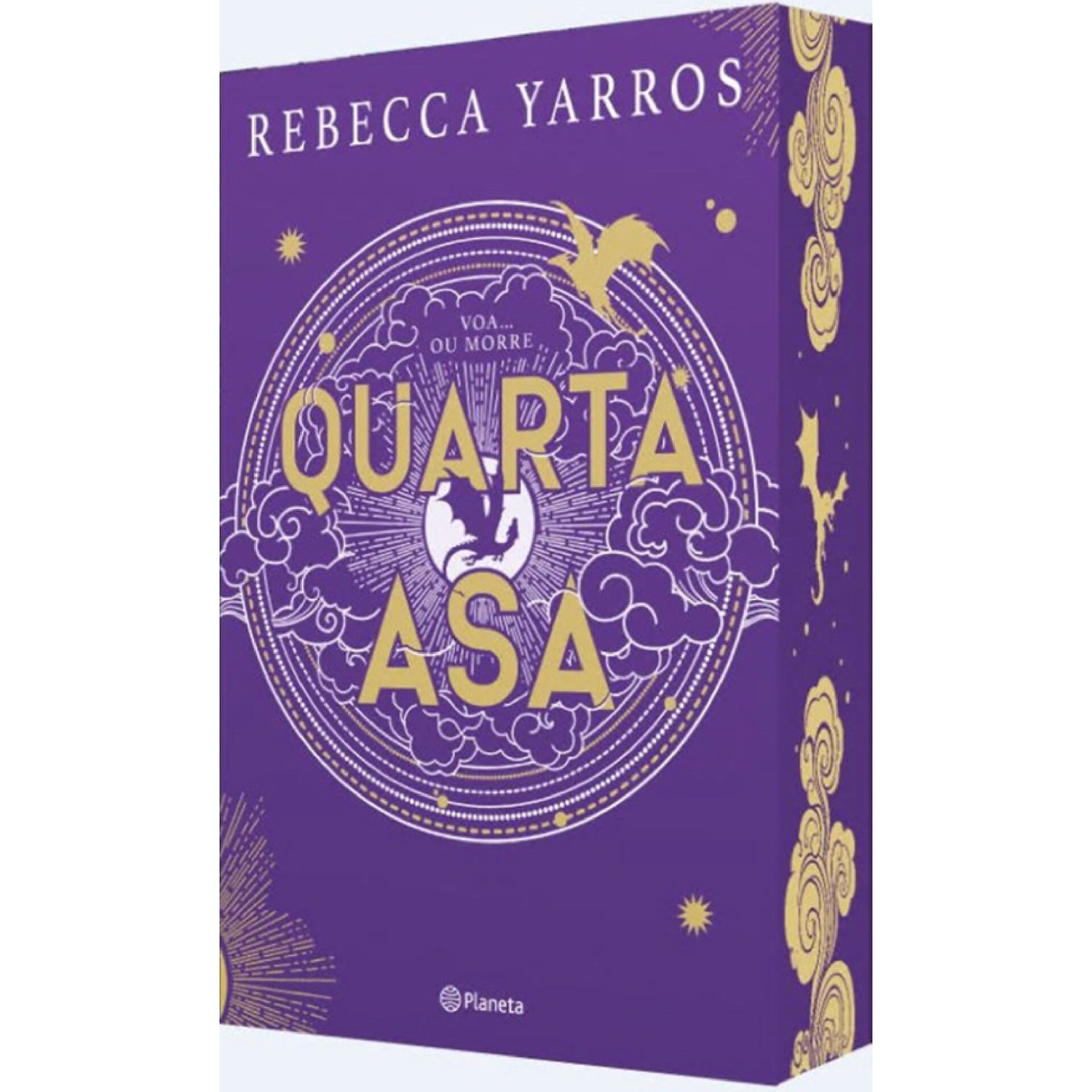Quarta Asa Nova Capa E Sprayed Edges de Rebecca Yarros
