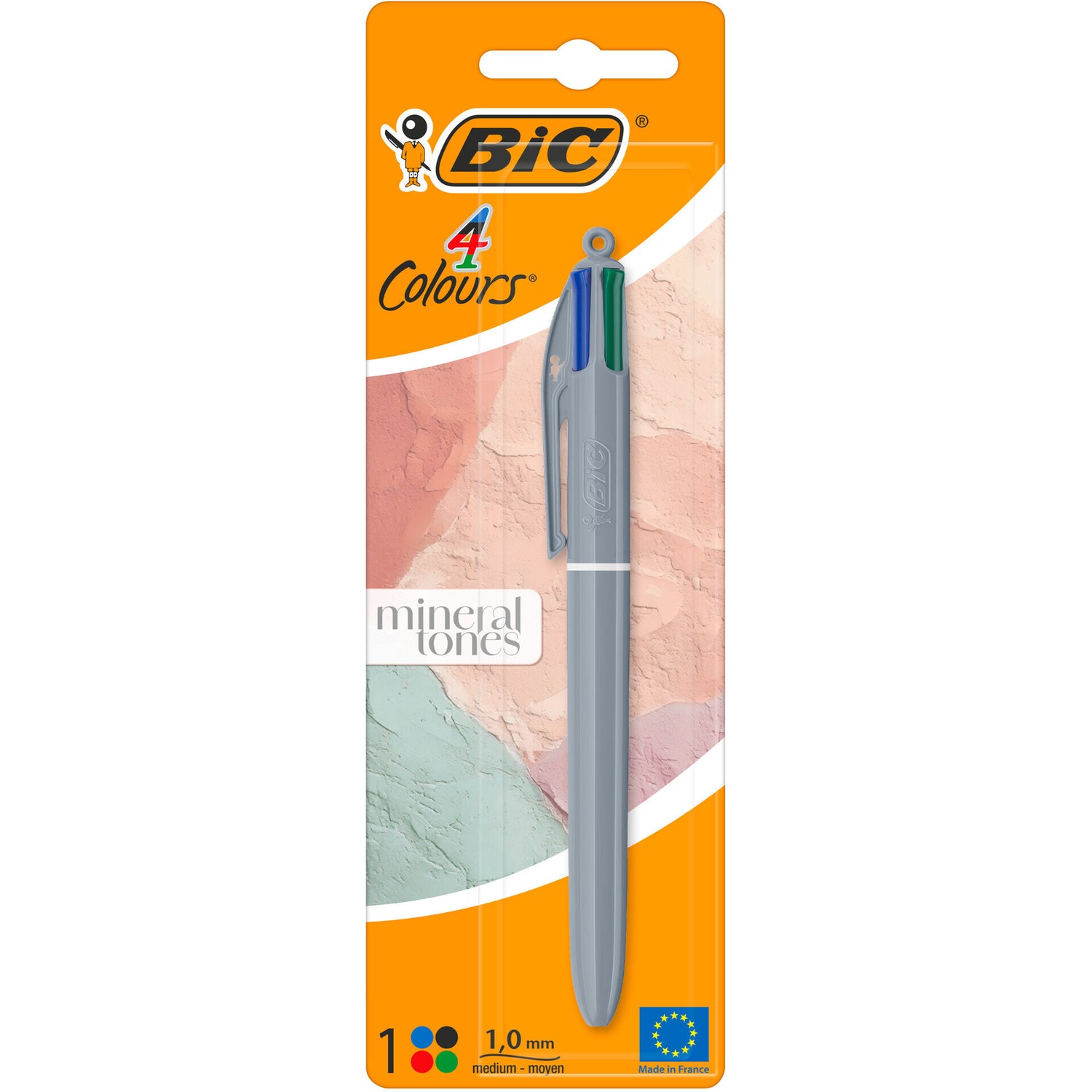 Esferográfica 4 Cores Mineral Tones Bic