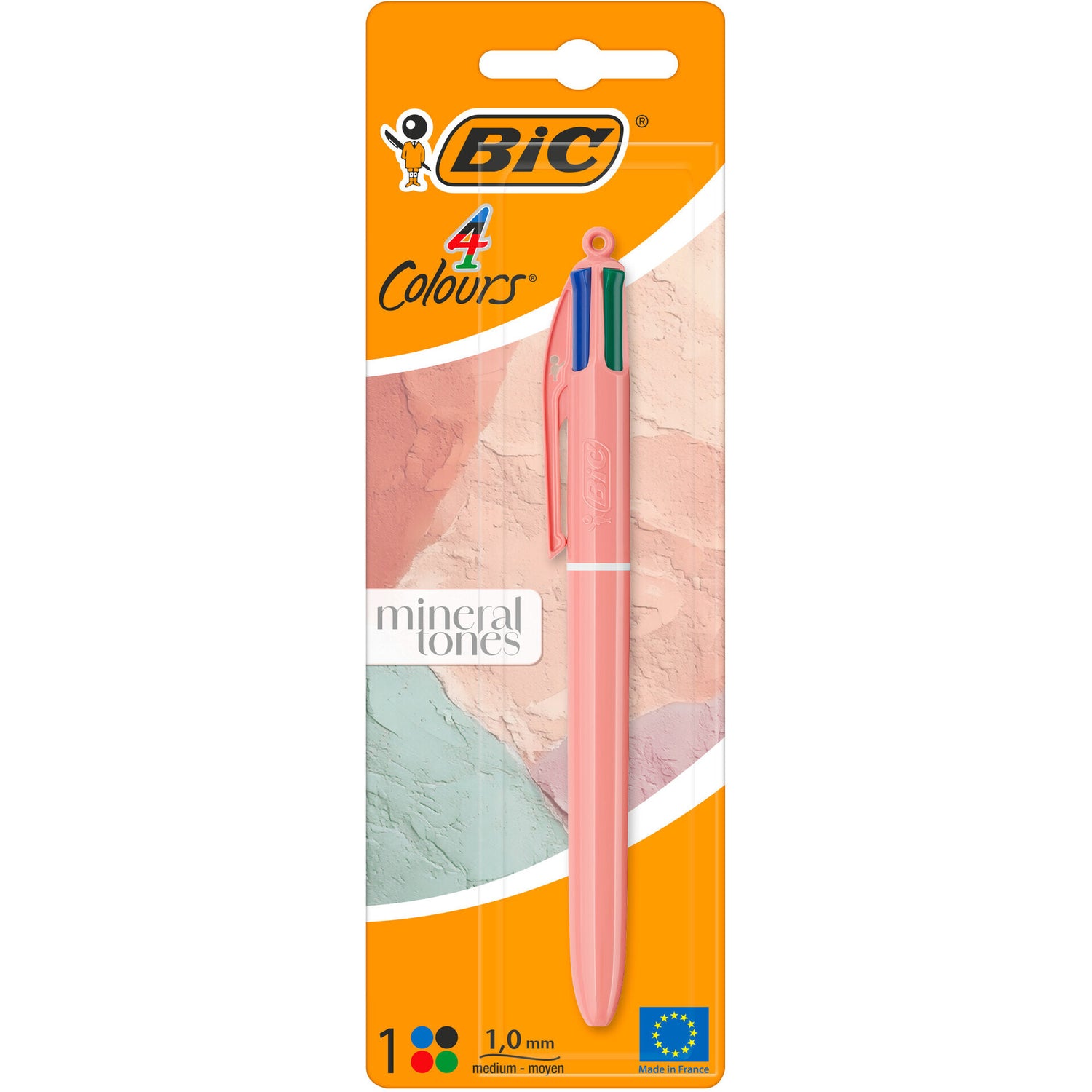 Esferográfica 4 Cores Mineral Tones Bic