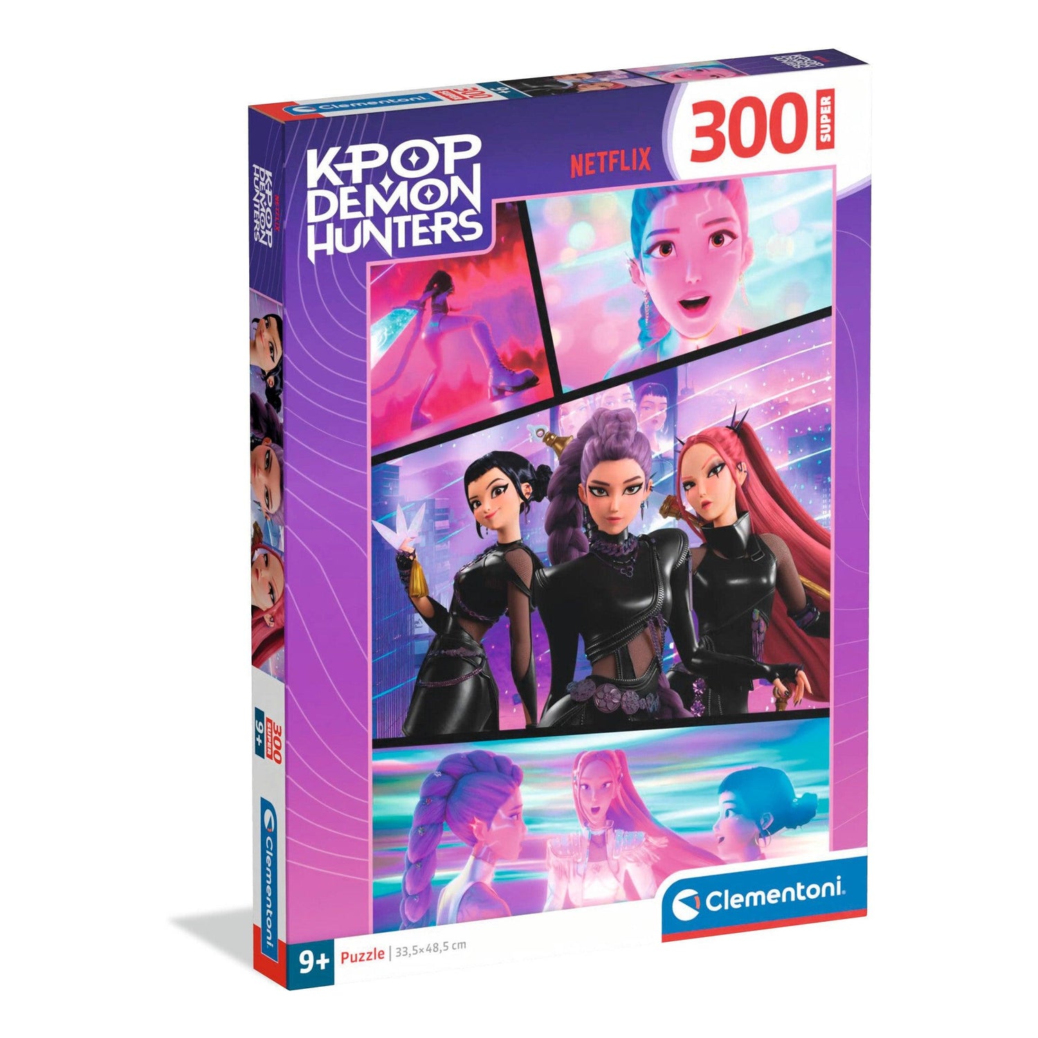 K-Pop - Puzzle 300 Peças K-Pop Demon Hunters