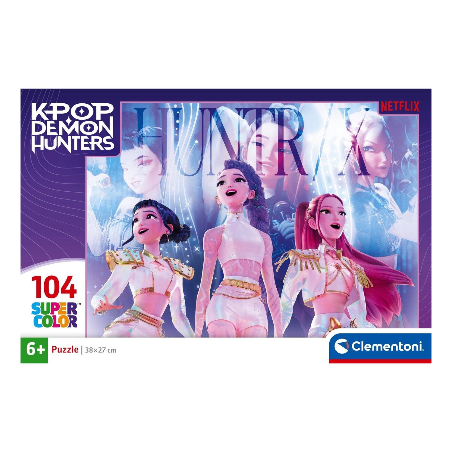 K-Pop - Puzzle 104 Peças K-Pop Demon Hunters