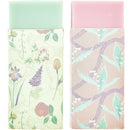 Conjunto 2 Borrachas Verde-Claro/ Vermelho