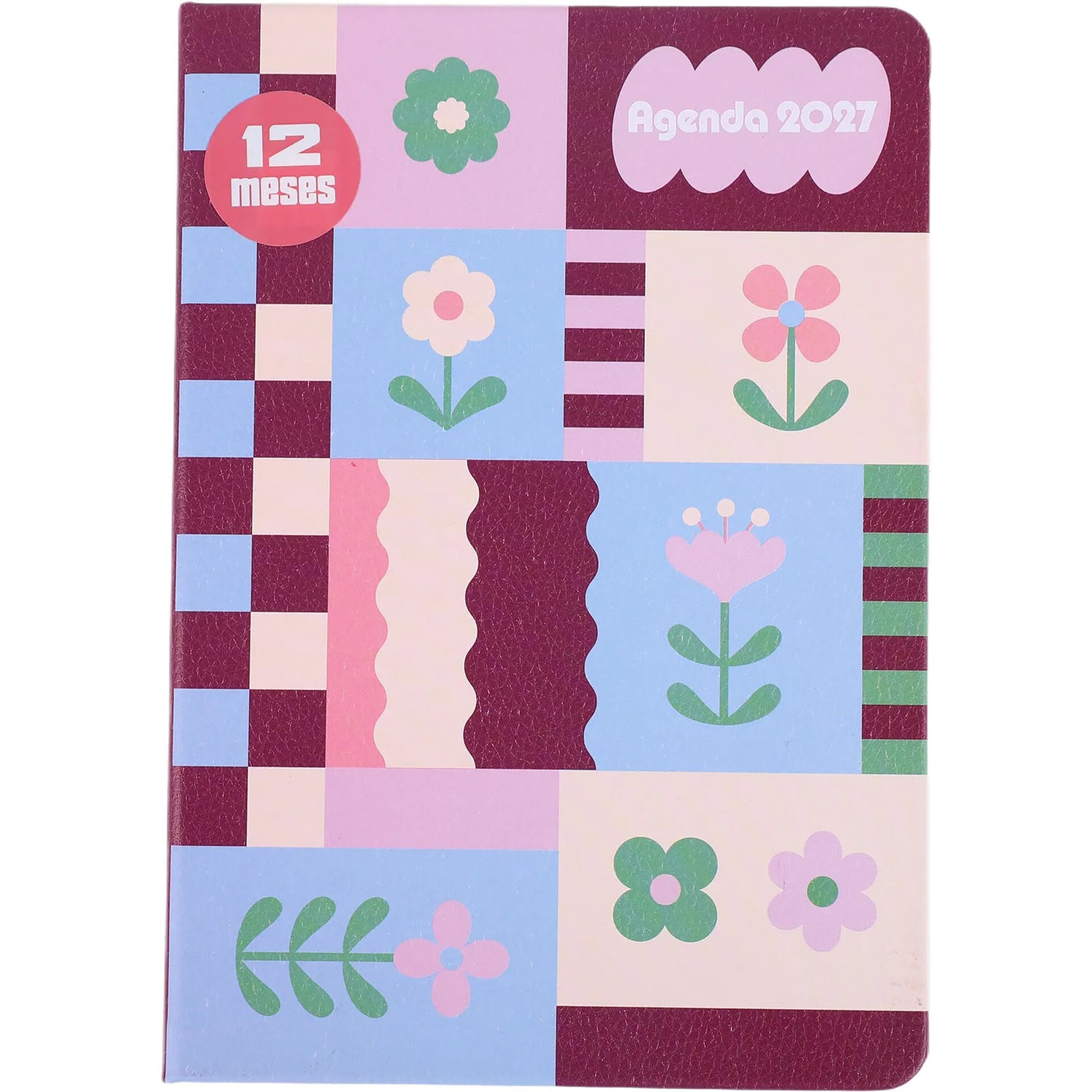Agenda Formato A5 2027 12 M Sem Squares Note!