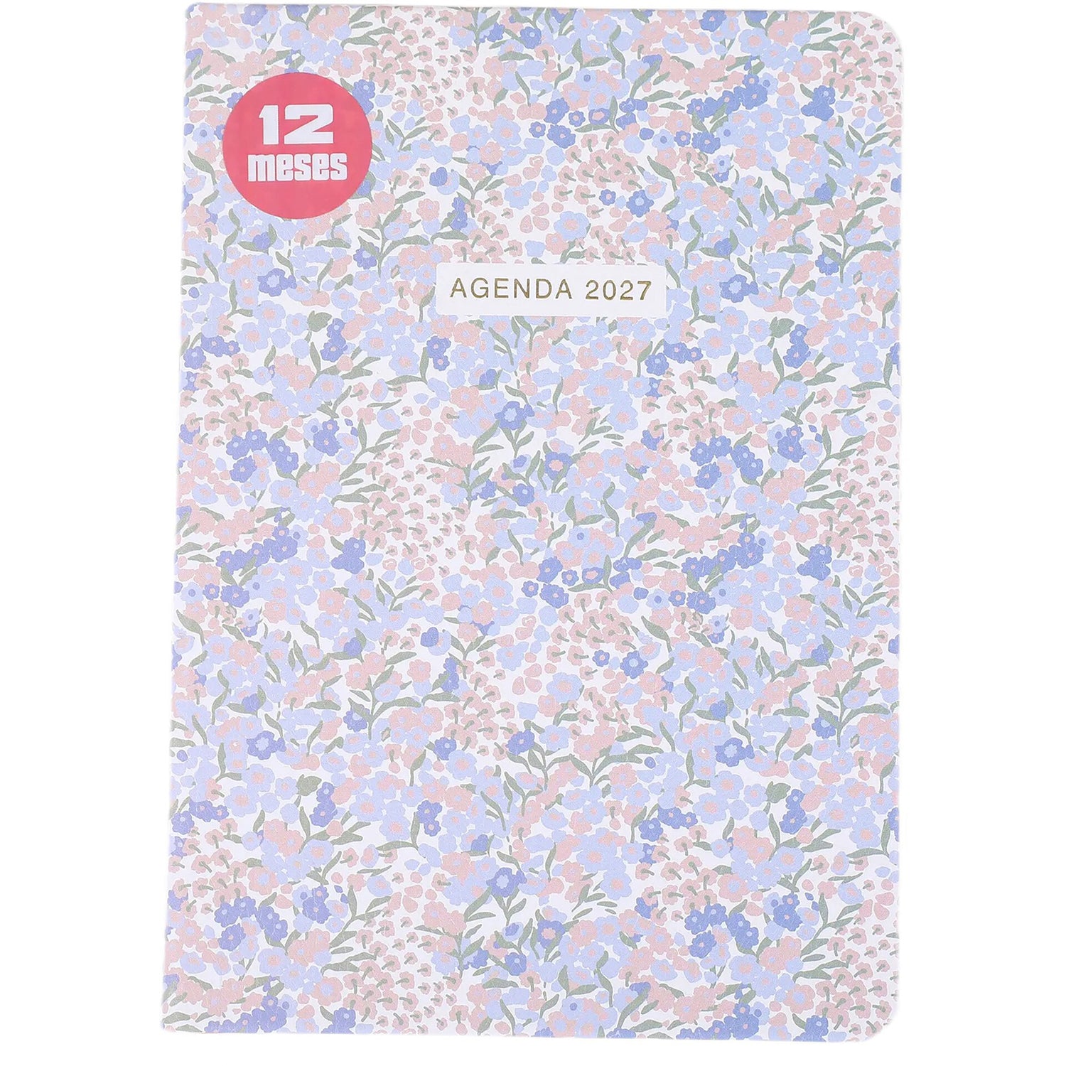Agenda Formato A5 2027 12 M Sem Mini Flowers Note