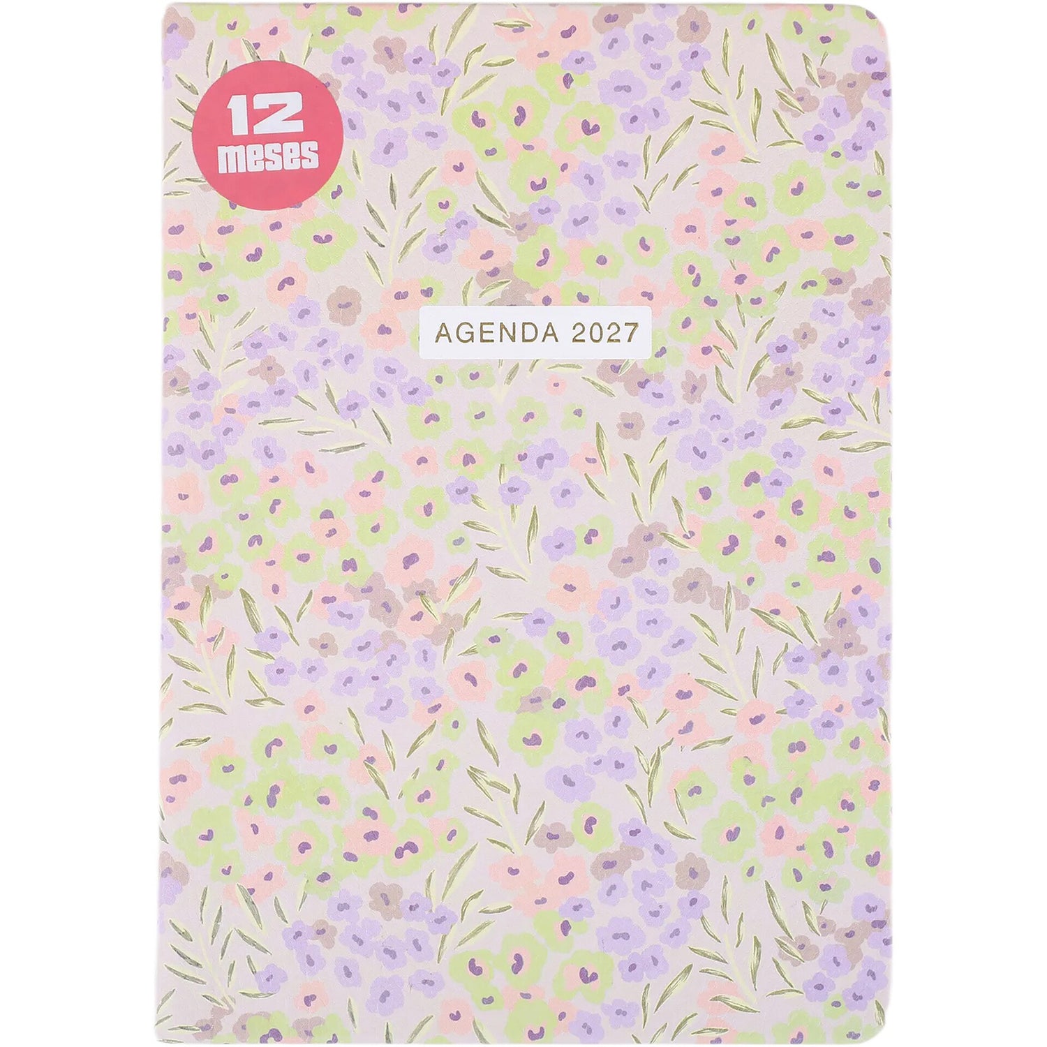 Agenda Formato A5 2027 12 M Sem Mini Flowers Note