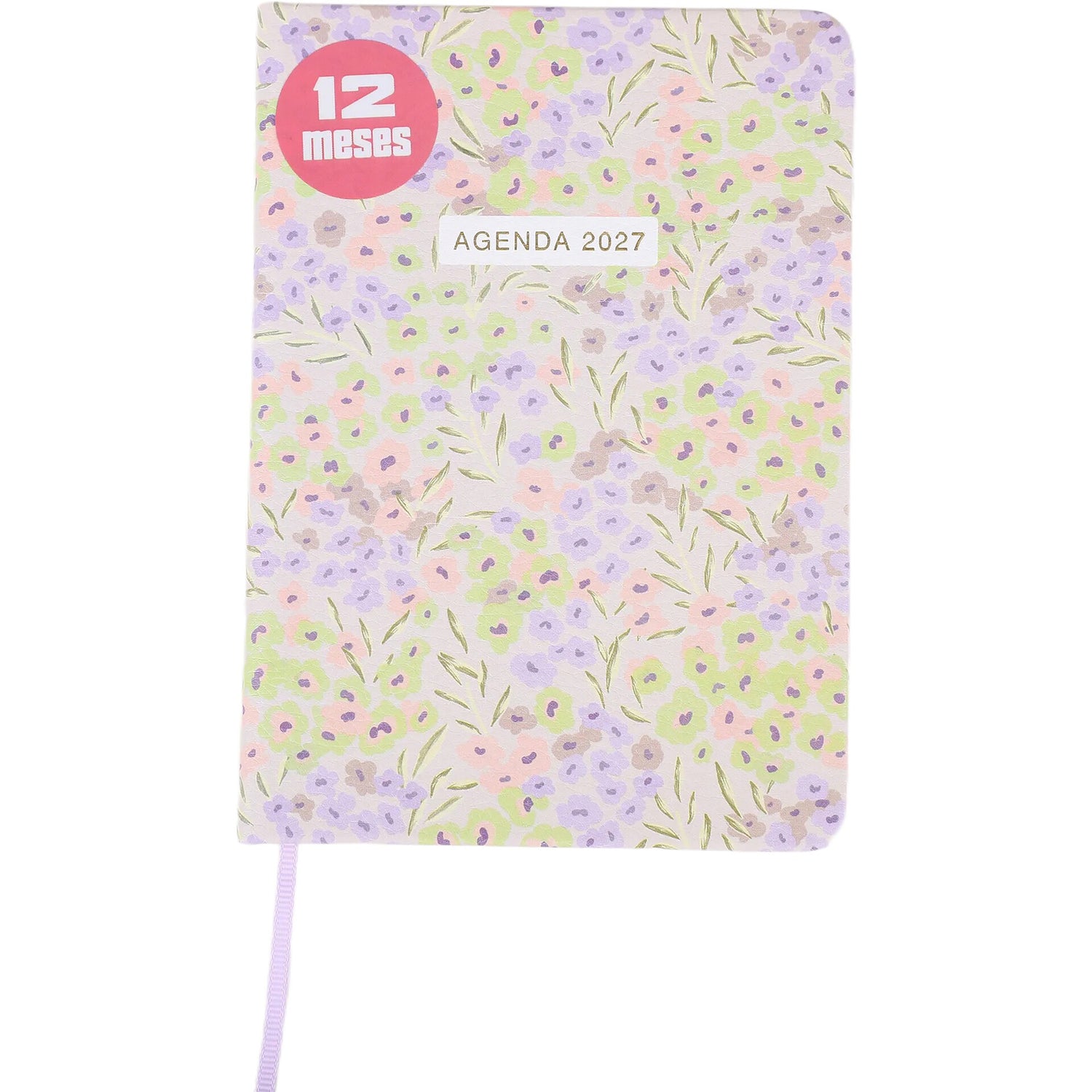 Agenda A7 2027 Esp 12 M Sem Mini Flowers