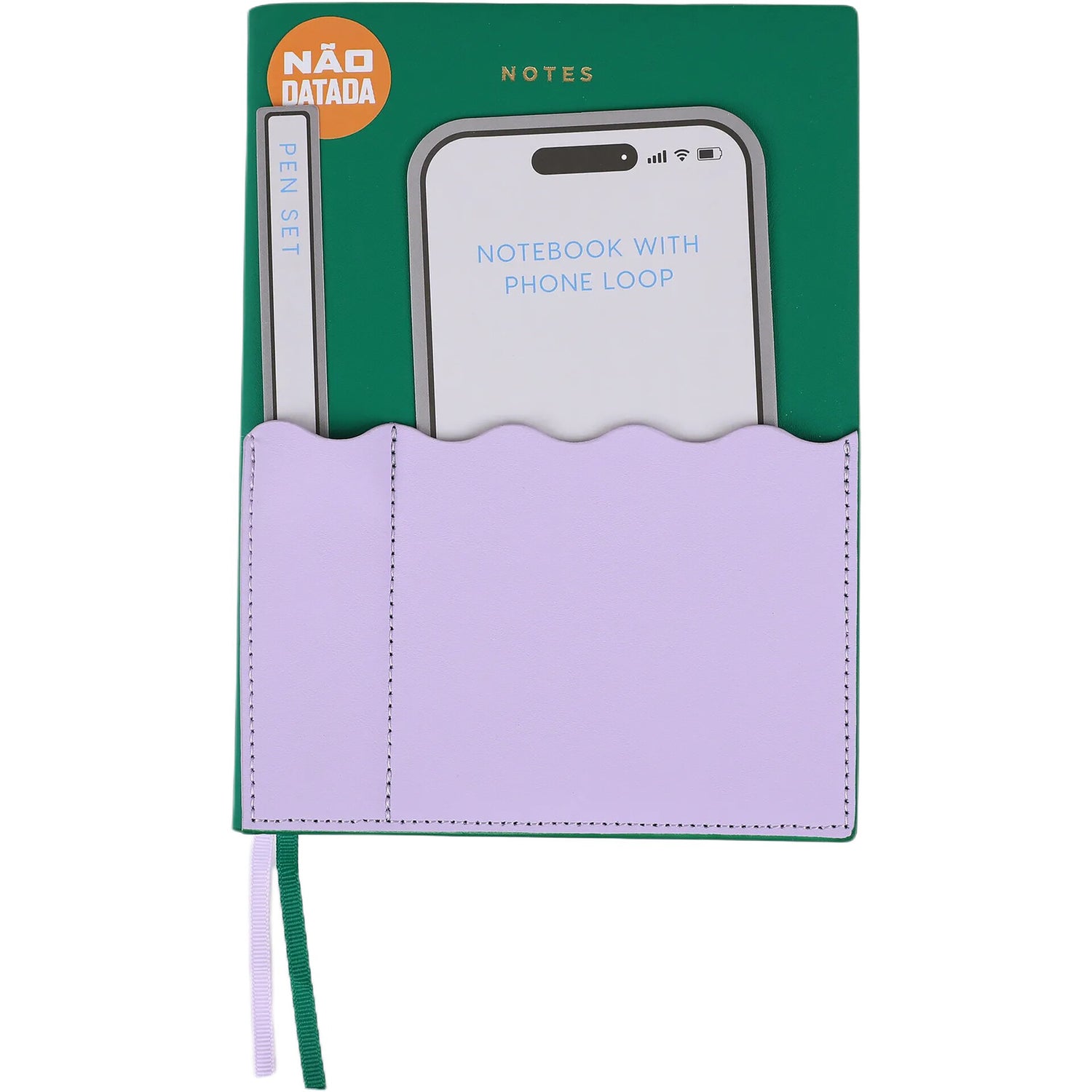 Agenda Formato A5 Não Datada Double Organize Not