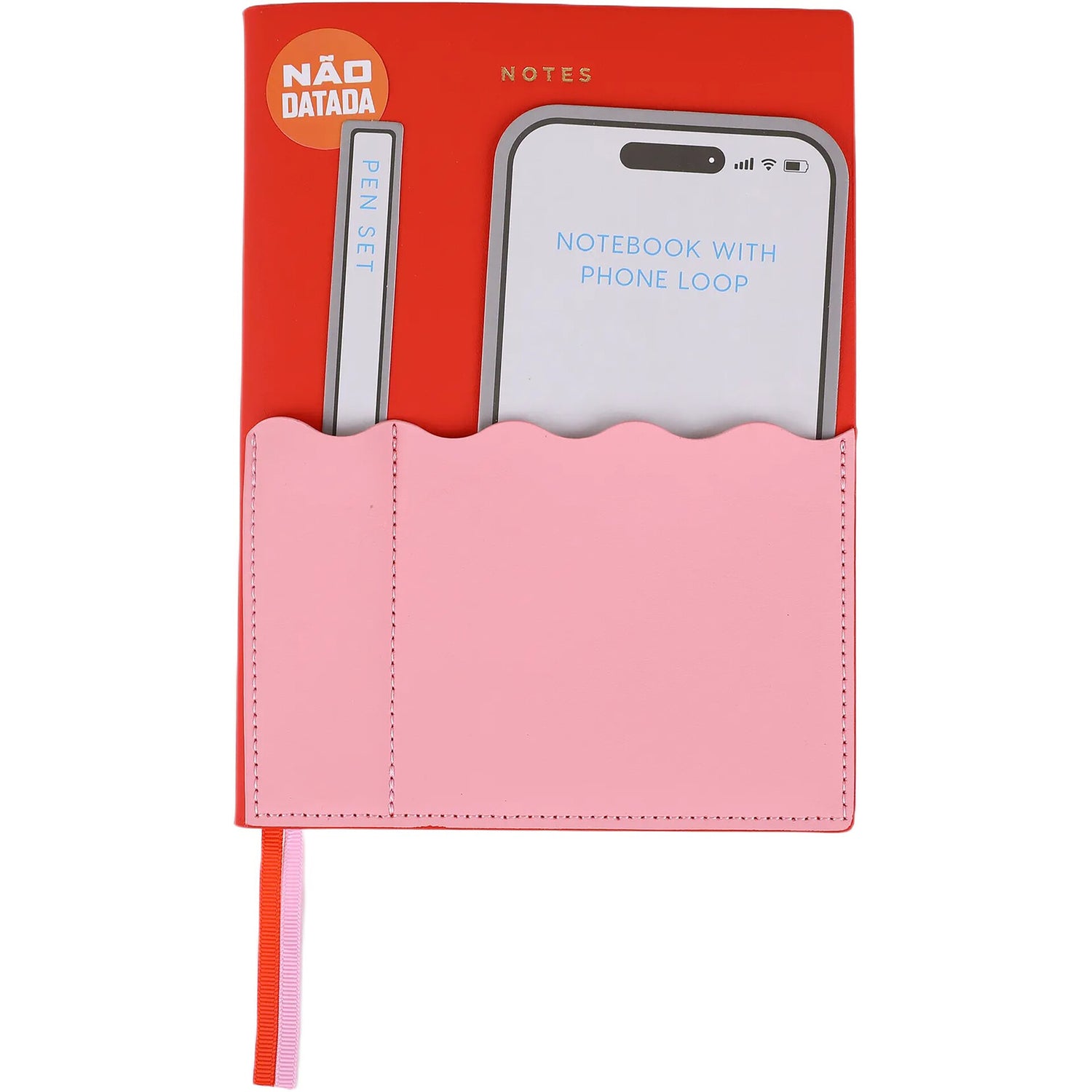 Agenda Formato A5 Não Datada Double Organize Not