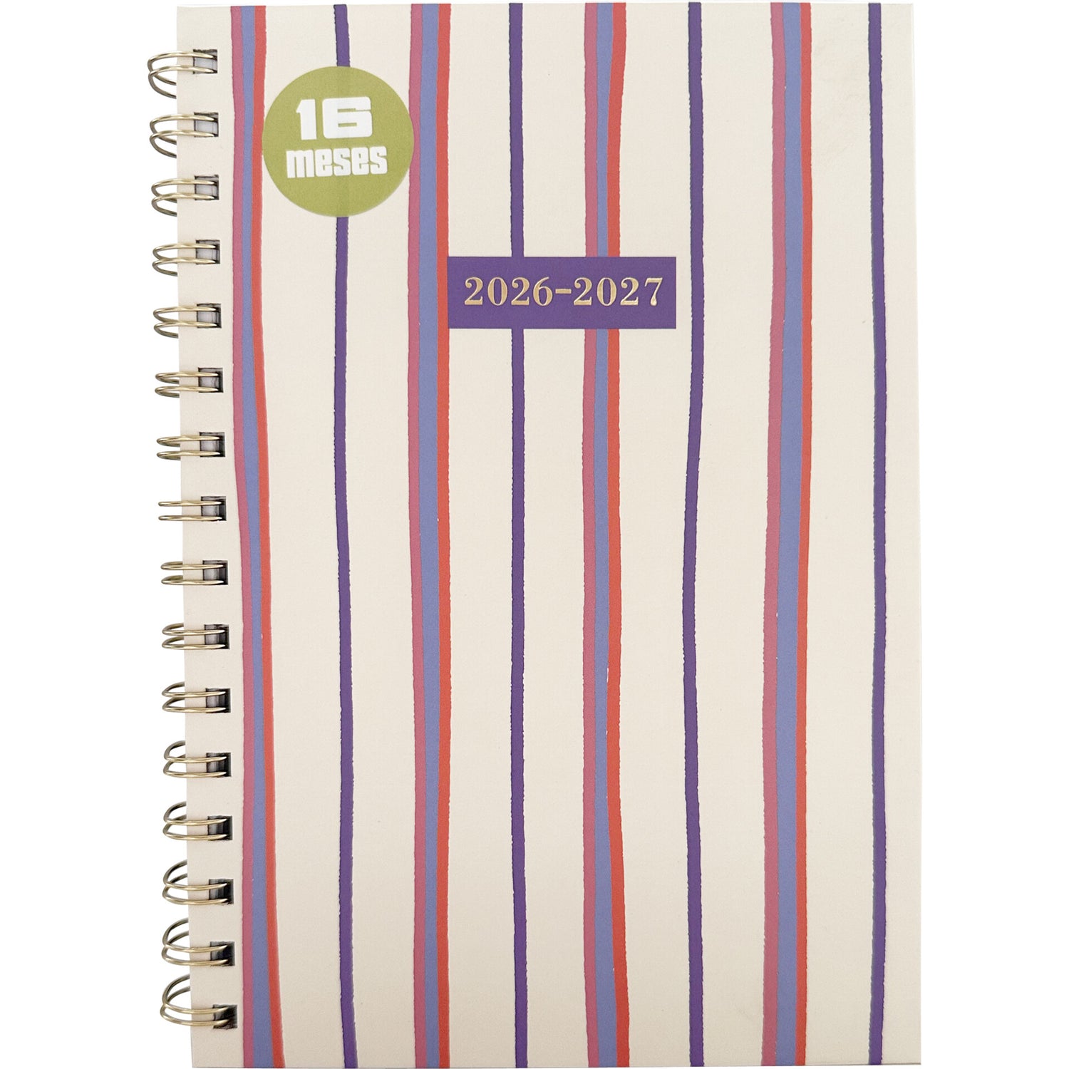 Agenda Formato A5 26/ 27 Esp 16 M Sem Strips Note!