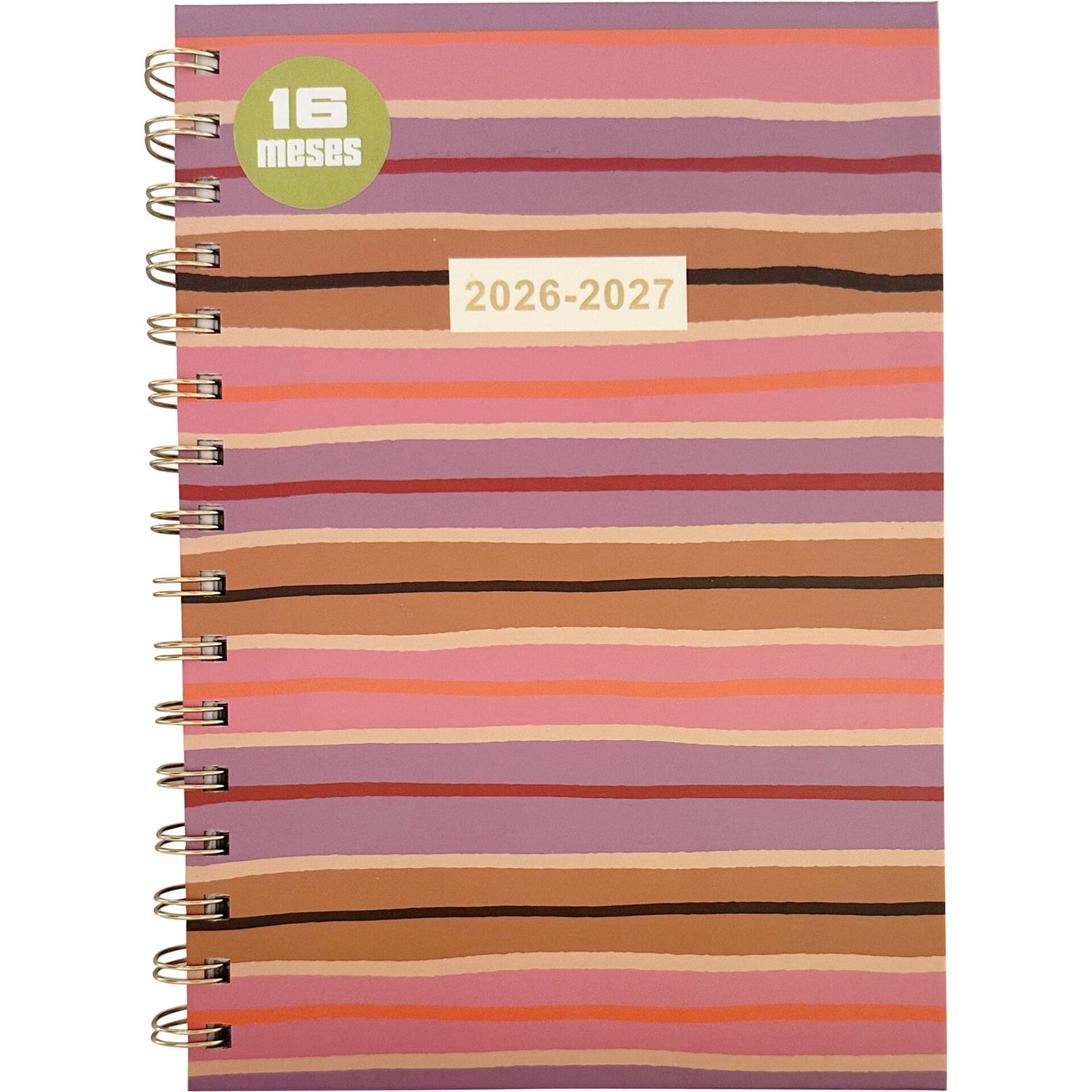 Agenda Formato A5 26/ 27 Esp 16 M Sem Strips Note!