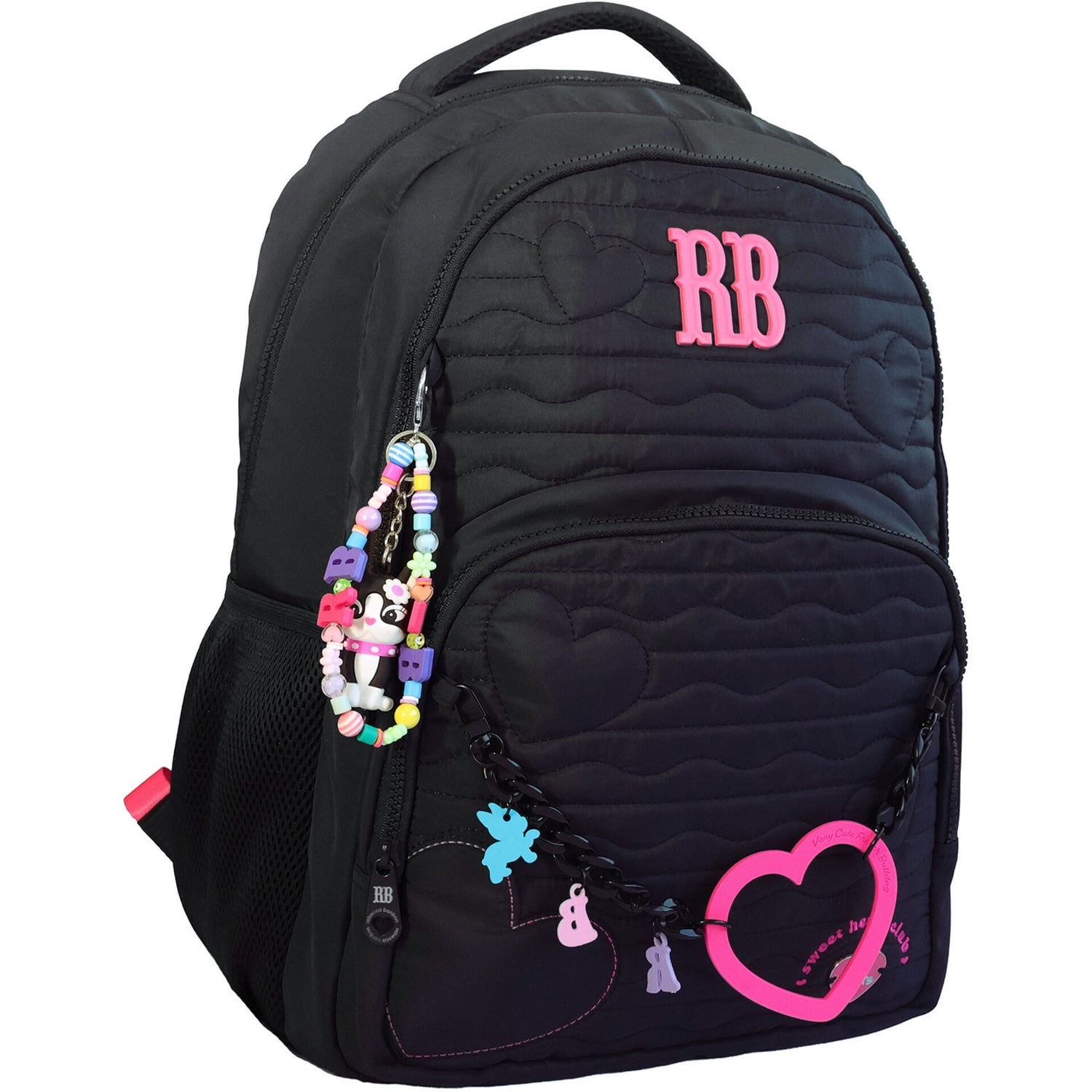 Mochila Corações Pt Rebecca Bonbon