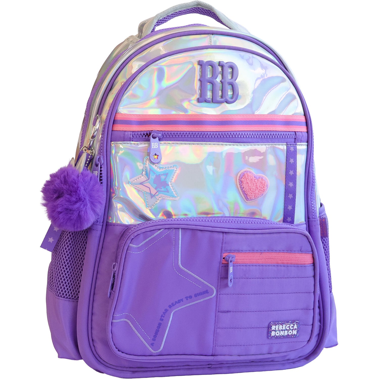 Mochila Holo Lilac Rebecca Bonbon
