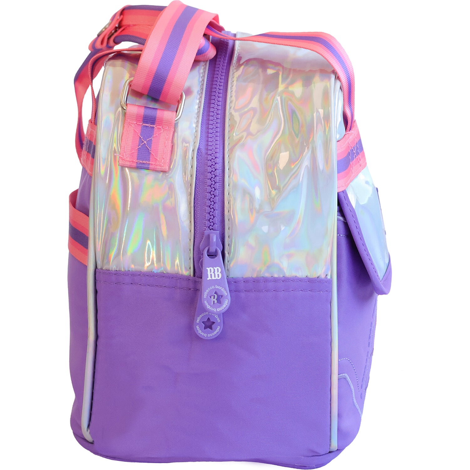 Saco Lanche Holo Lilac Rebecca Bonbon