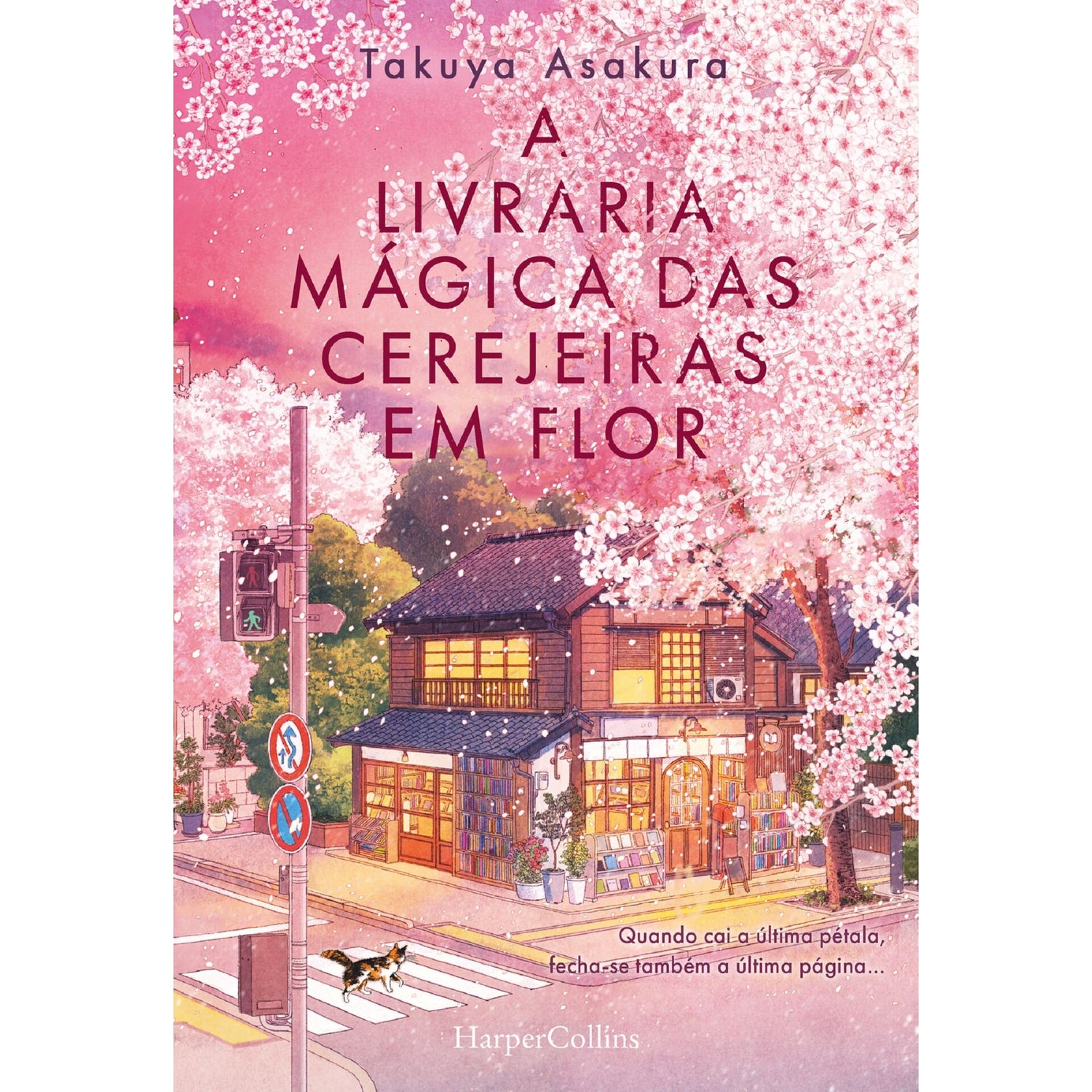 A Livraria Mágica Das  Cerejei de Takuya Asakura