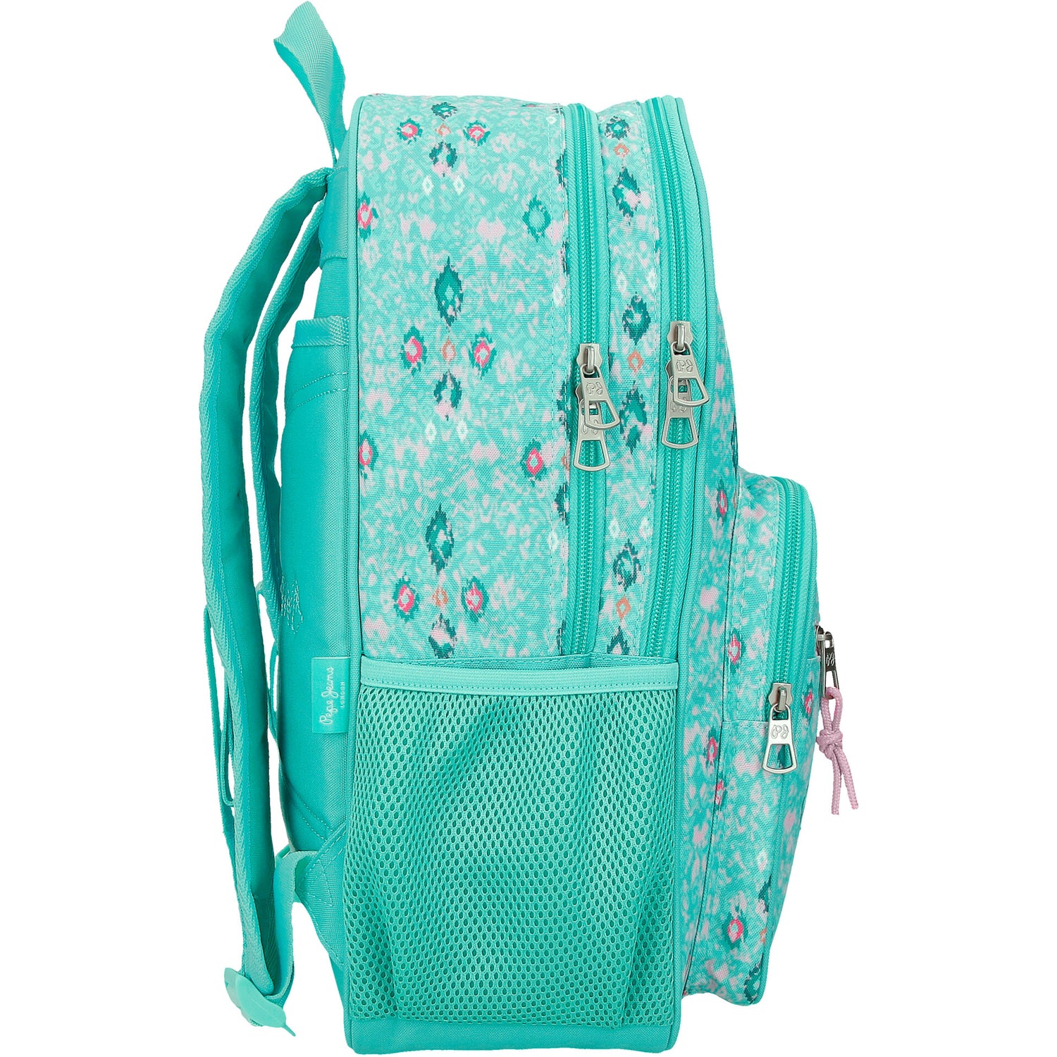 Mochila Dupla 40 Centímetros Sun Verde Turq Pepe Jean