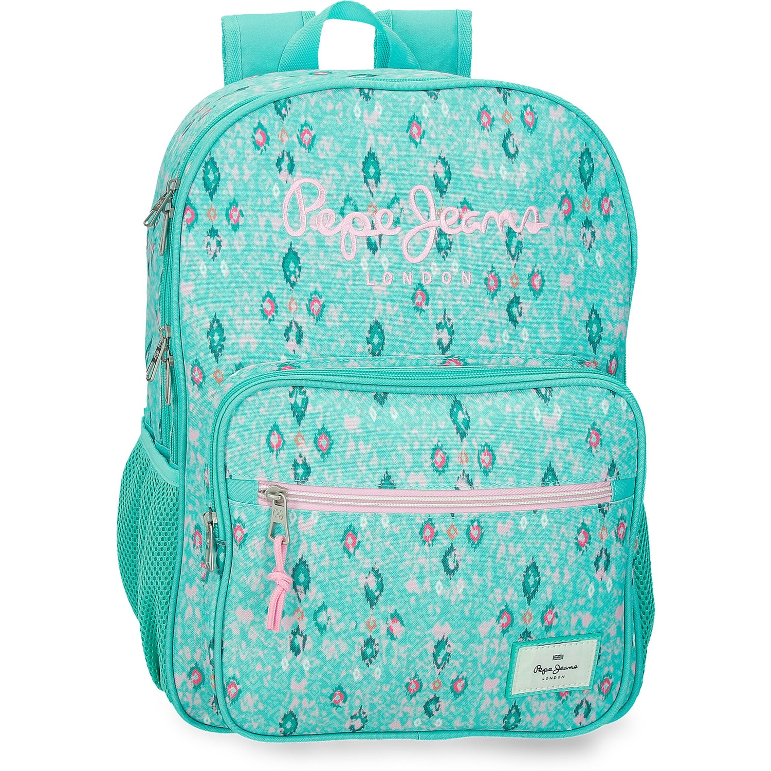 Mochila Dupla 40 Centímetros Sun Verde Turq Pepe Jean