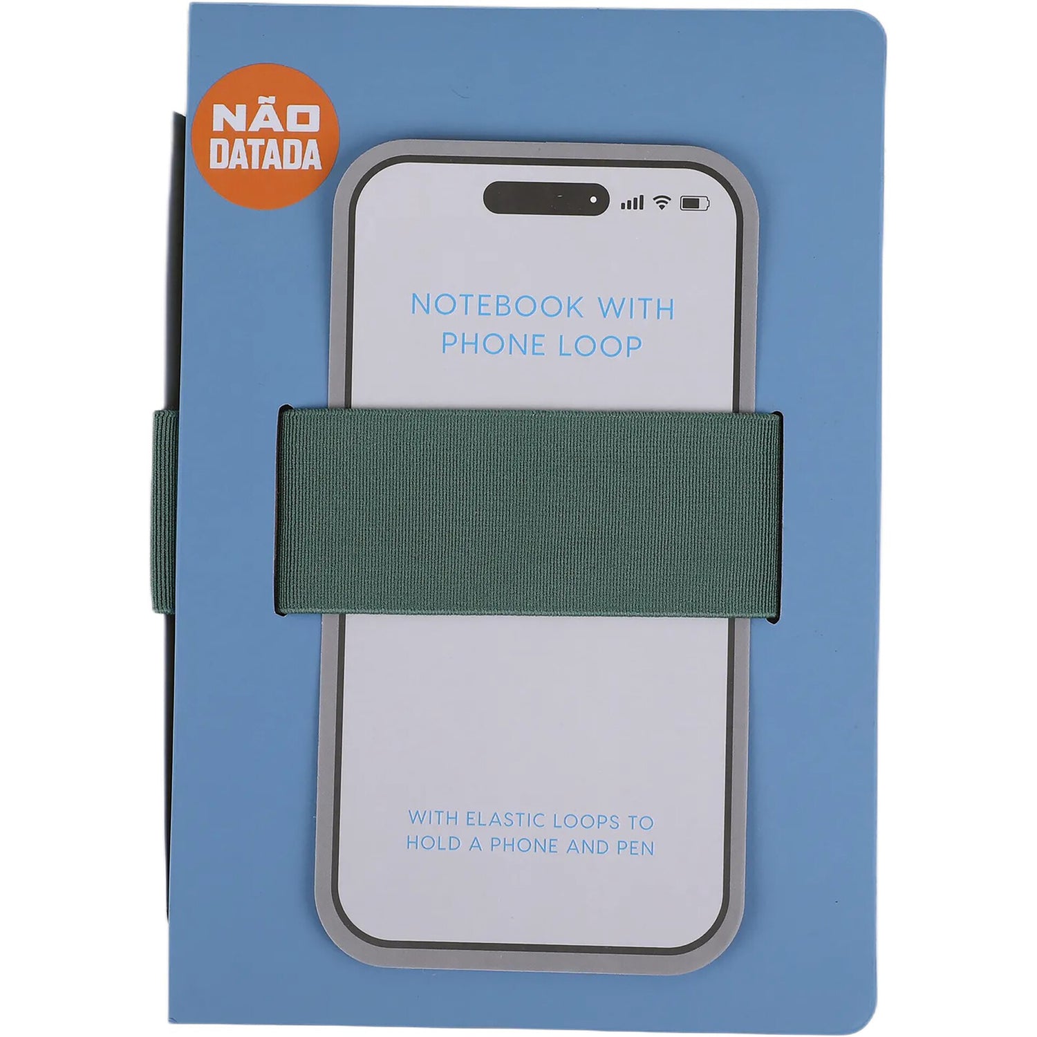 Agenda Formato A5 Não Datada Phone Holder Note!