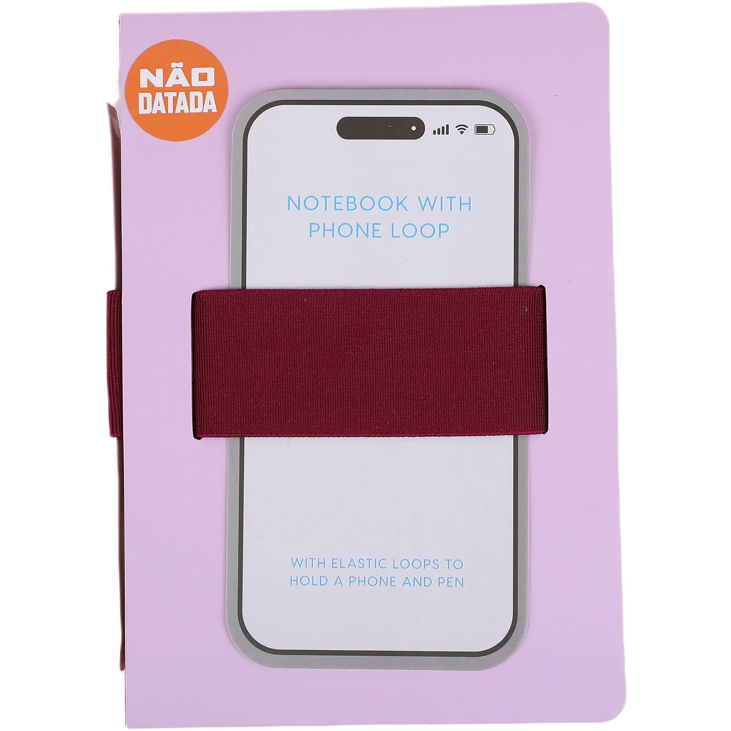 Agenda Formato A5 Não Datada Phone Holder Note!