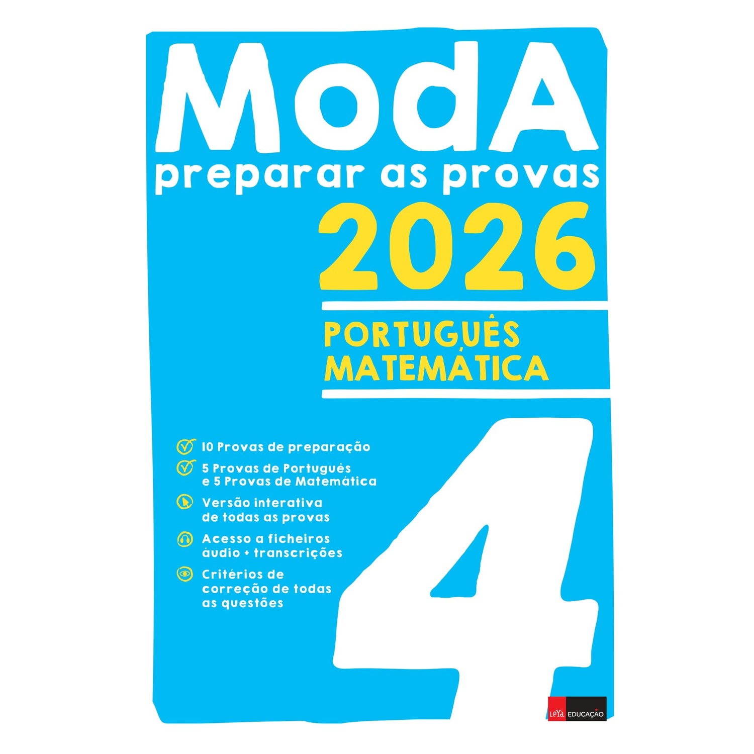 Provas Moda 2026 Português E Matemática  4 de Dulce  Caneira;  Ana Maria Álvarez