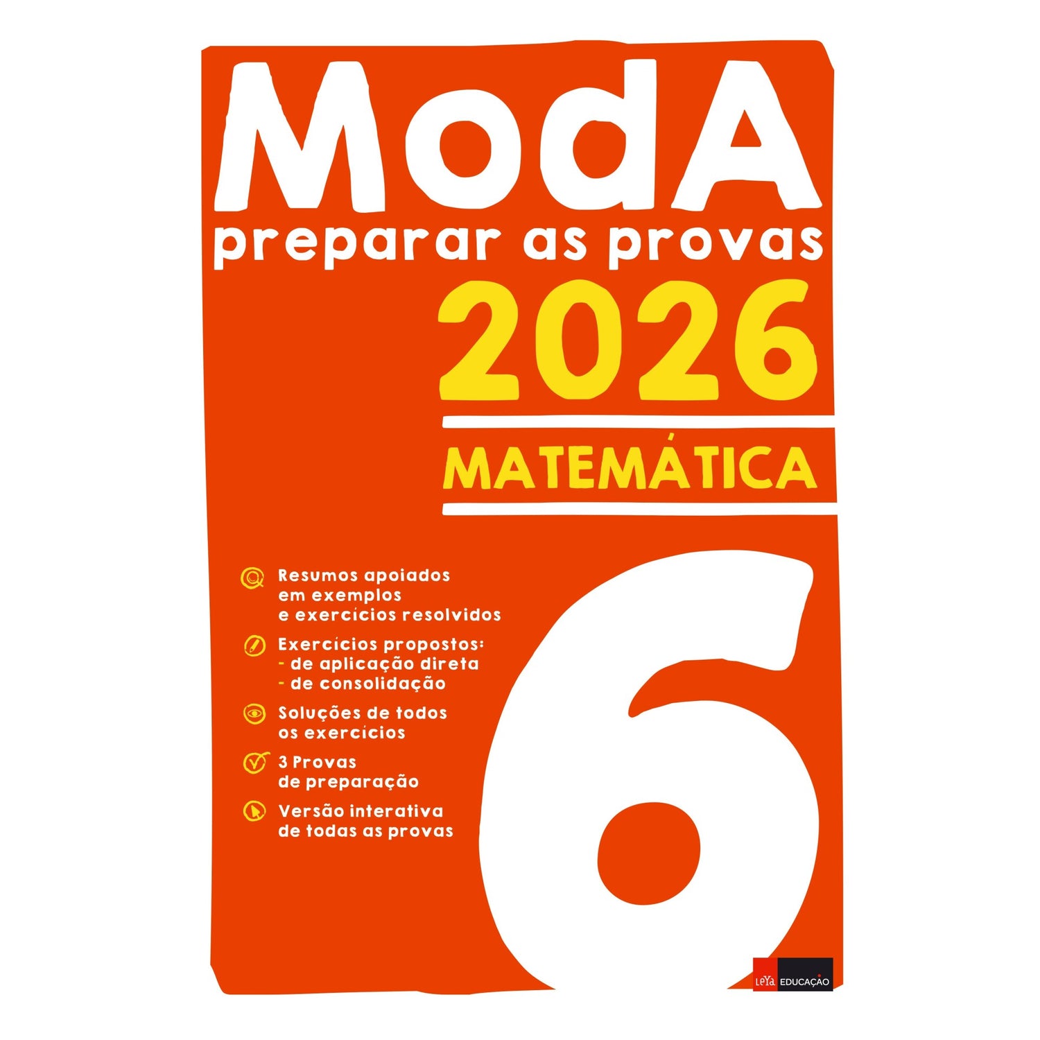 Provas Moda 2026 Matematica 6 de Nuno Valério; Carla Faneco