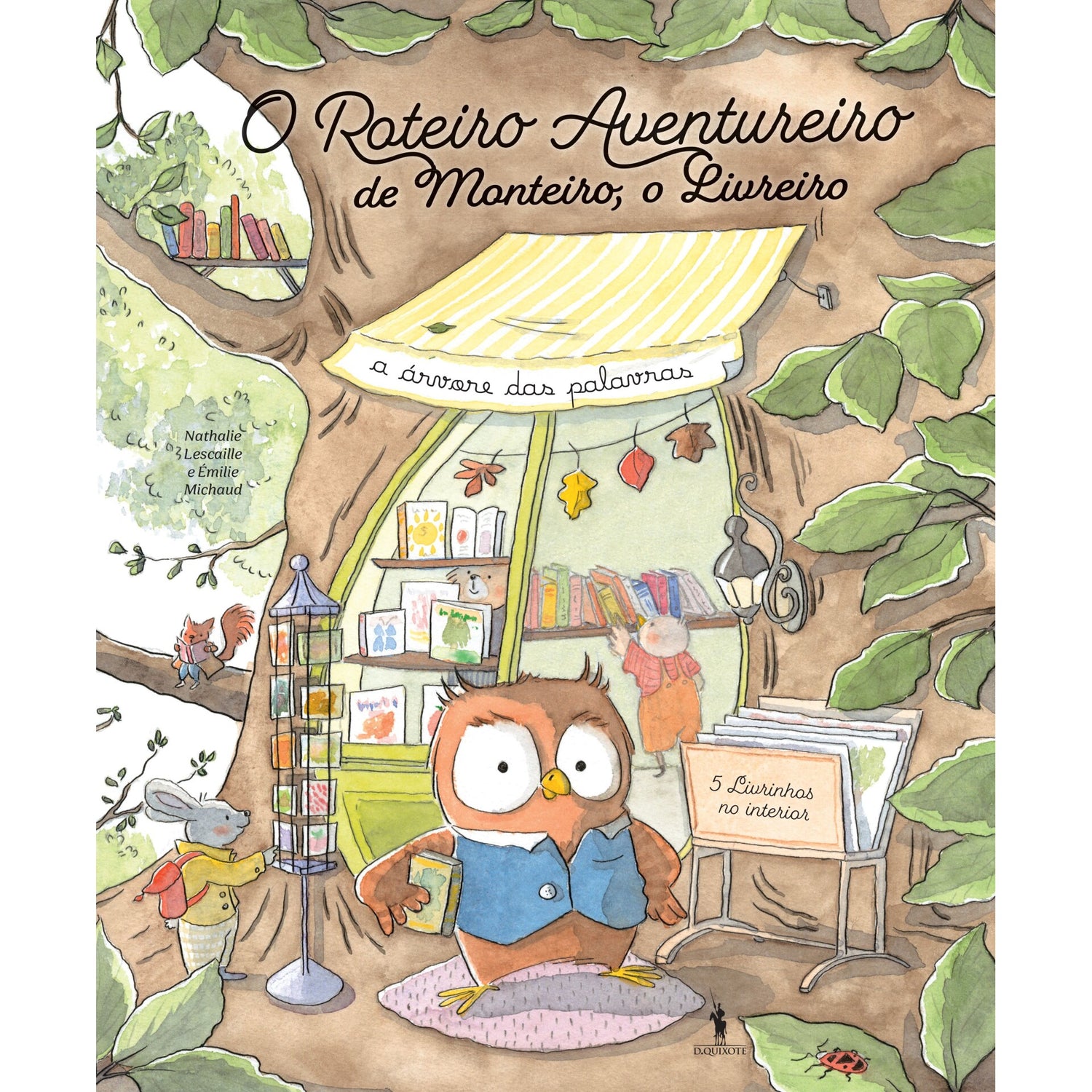 O Roteiro Aventureiro De Monteiro, O Livreiro de Nathalie Lescalle E Émile Michaud