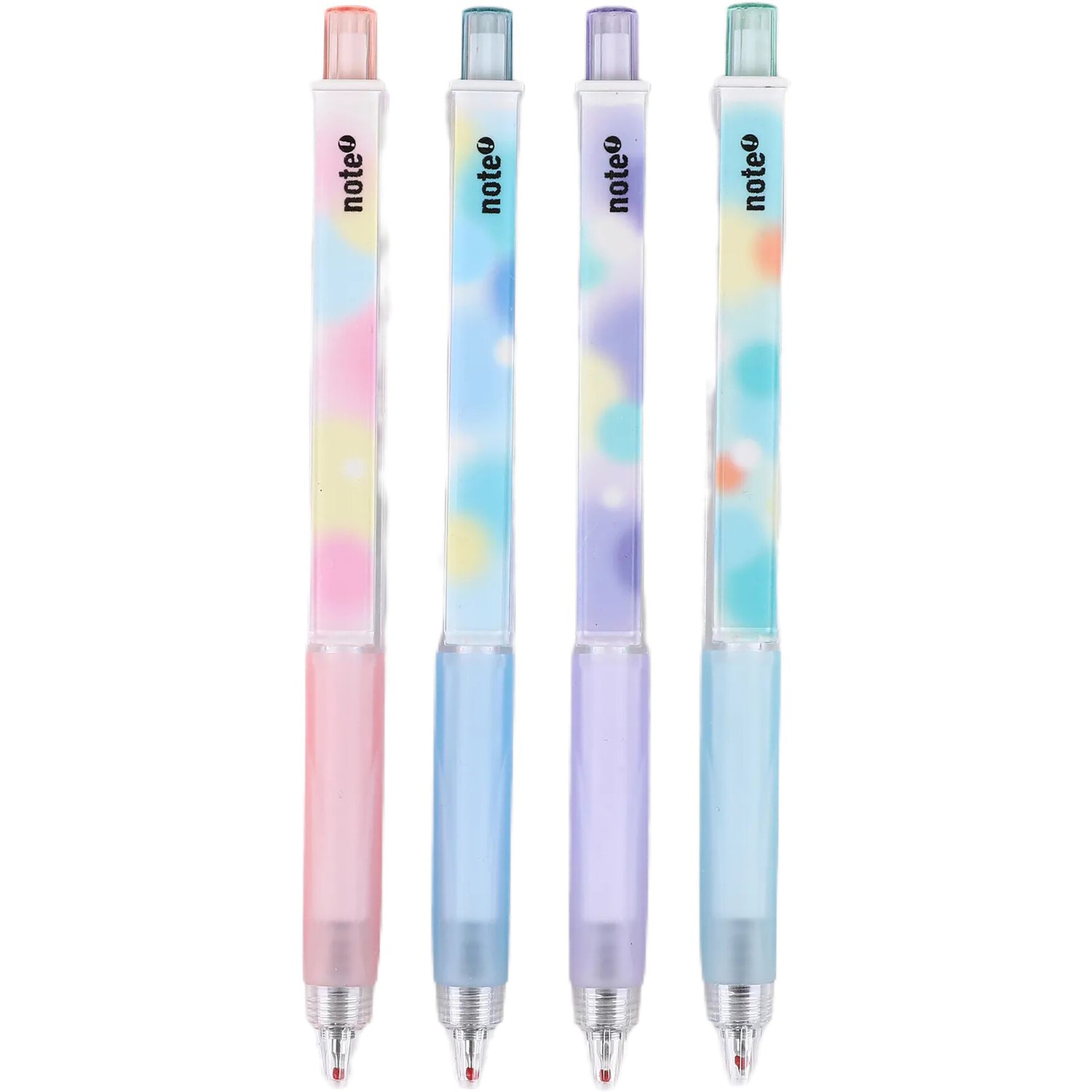 Esferográfica Quad Gel 0.5 Milímetros Pastel 4 Unidades Note!