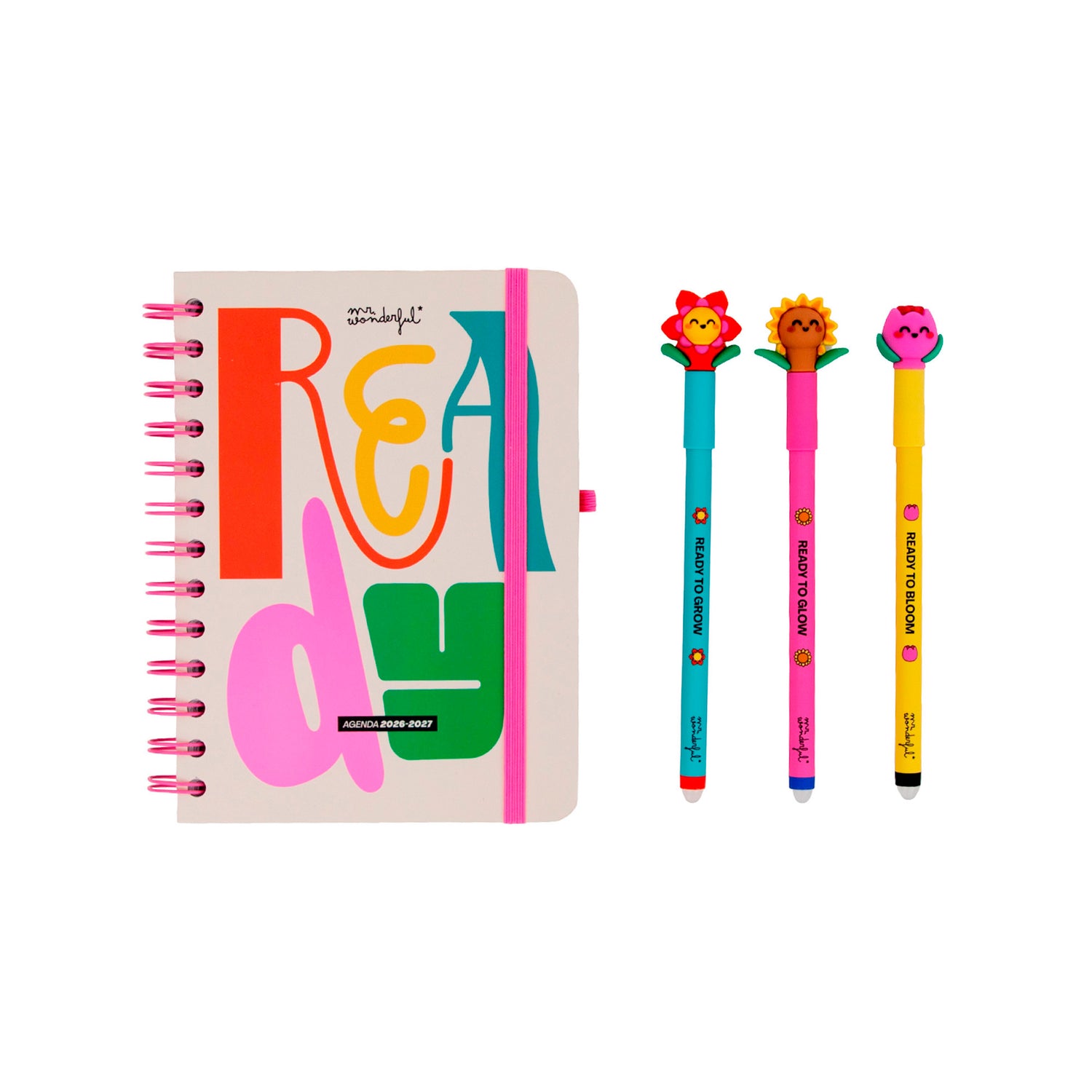 Conjunto Agenda Sem 2026-27 + 3 Bo-Bo - Ready