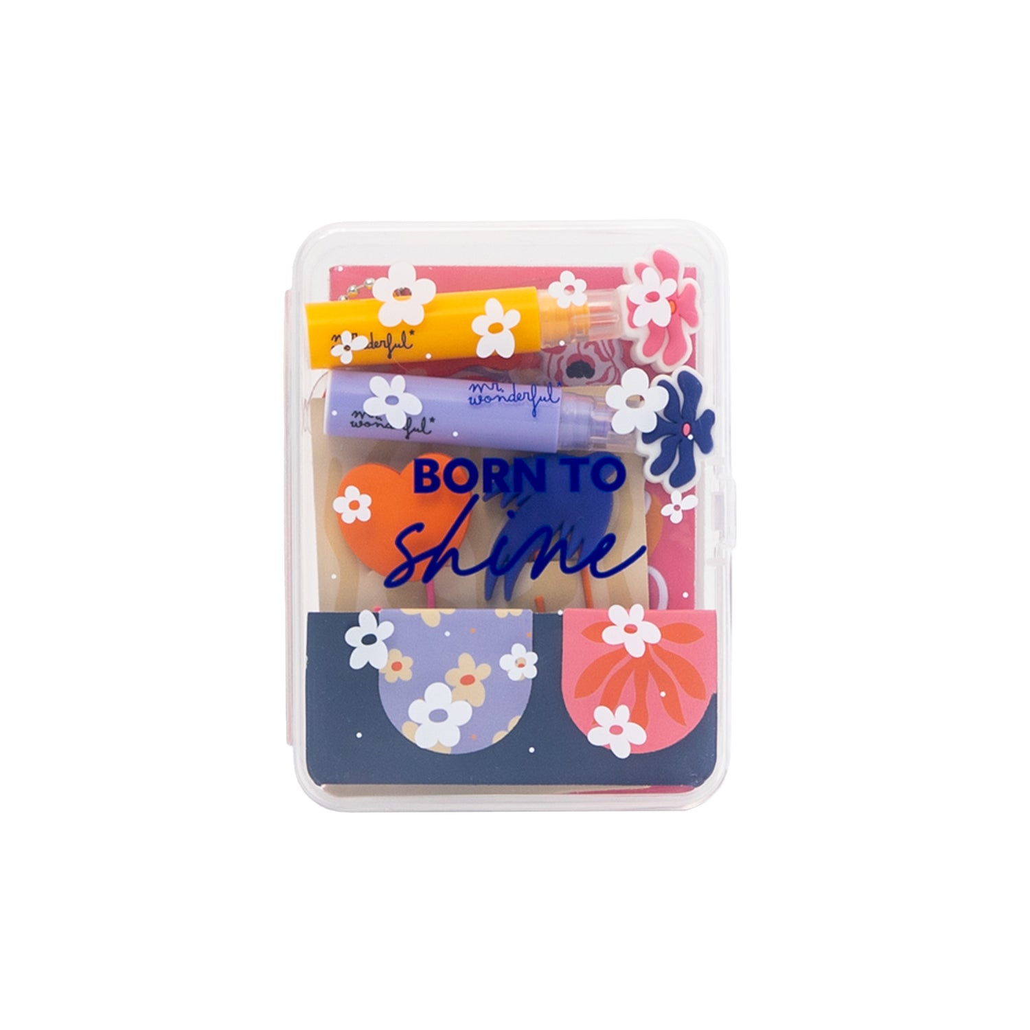 Conjunto Decoração Agenda - Born To Shine