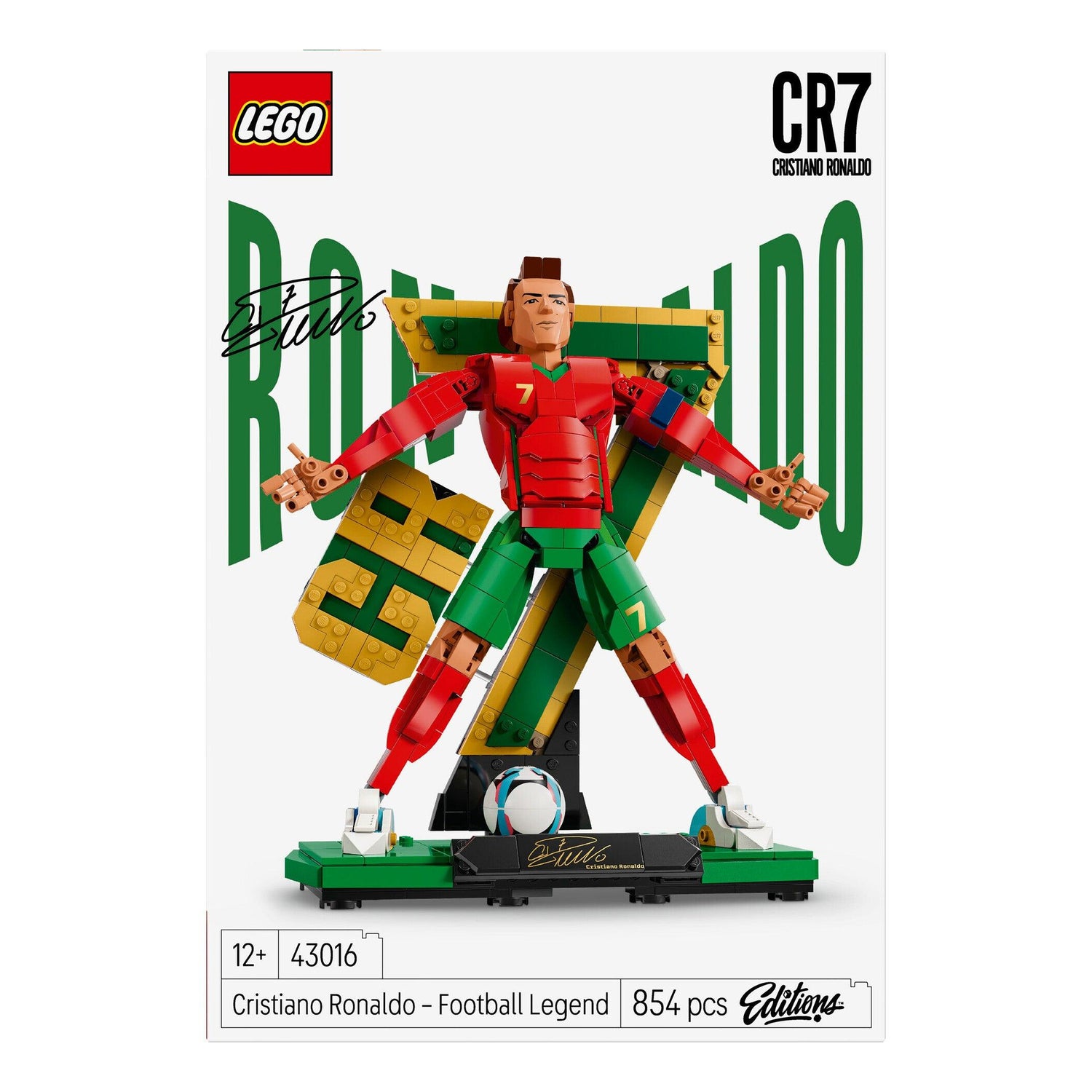 LEGO - Cristiano Ronaldo – Lenda do Futebol - 43016