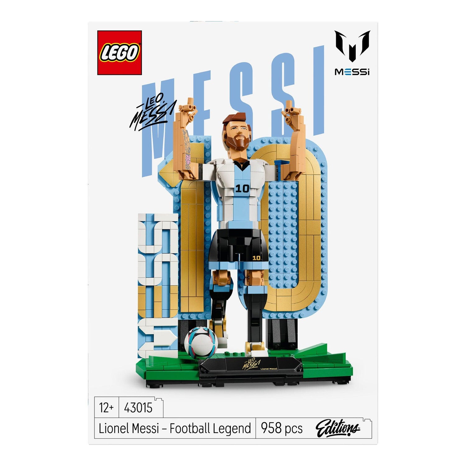 LEGO - Lionel Messi – Lenda do Futebol - 43015