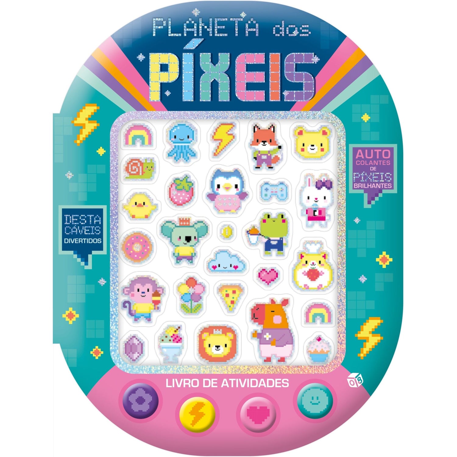 Planeta Dos Pixéis-Livro Ativ. de Make Believe Ideas