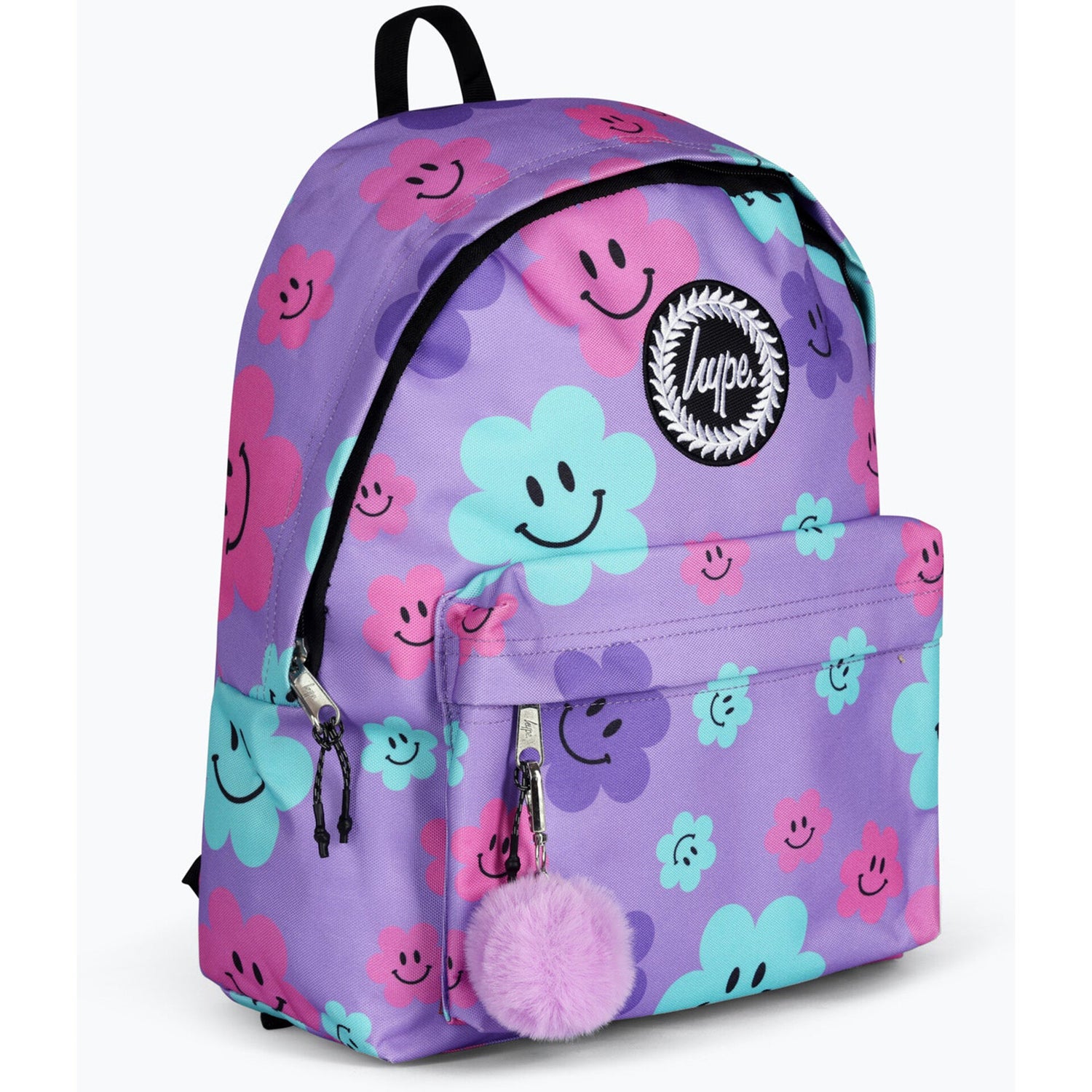 Mochila Purple Hapy Flowers Hype