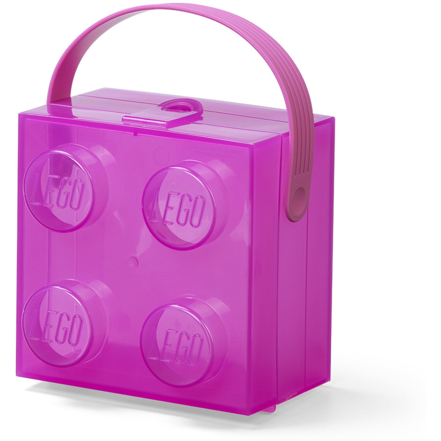 Caixa Para Lanche Violeta Md Lego