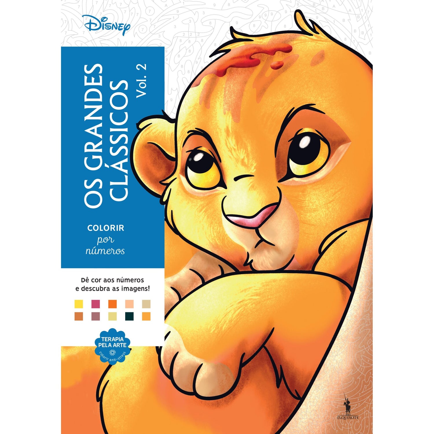 Colorir Por Números: Os Grandes Clássicos (Vol. Ii) de Disney