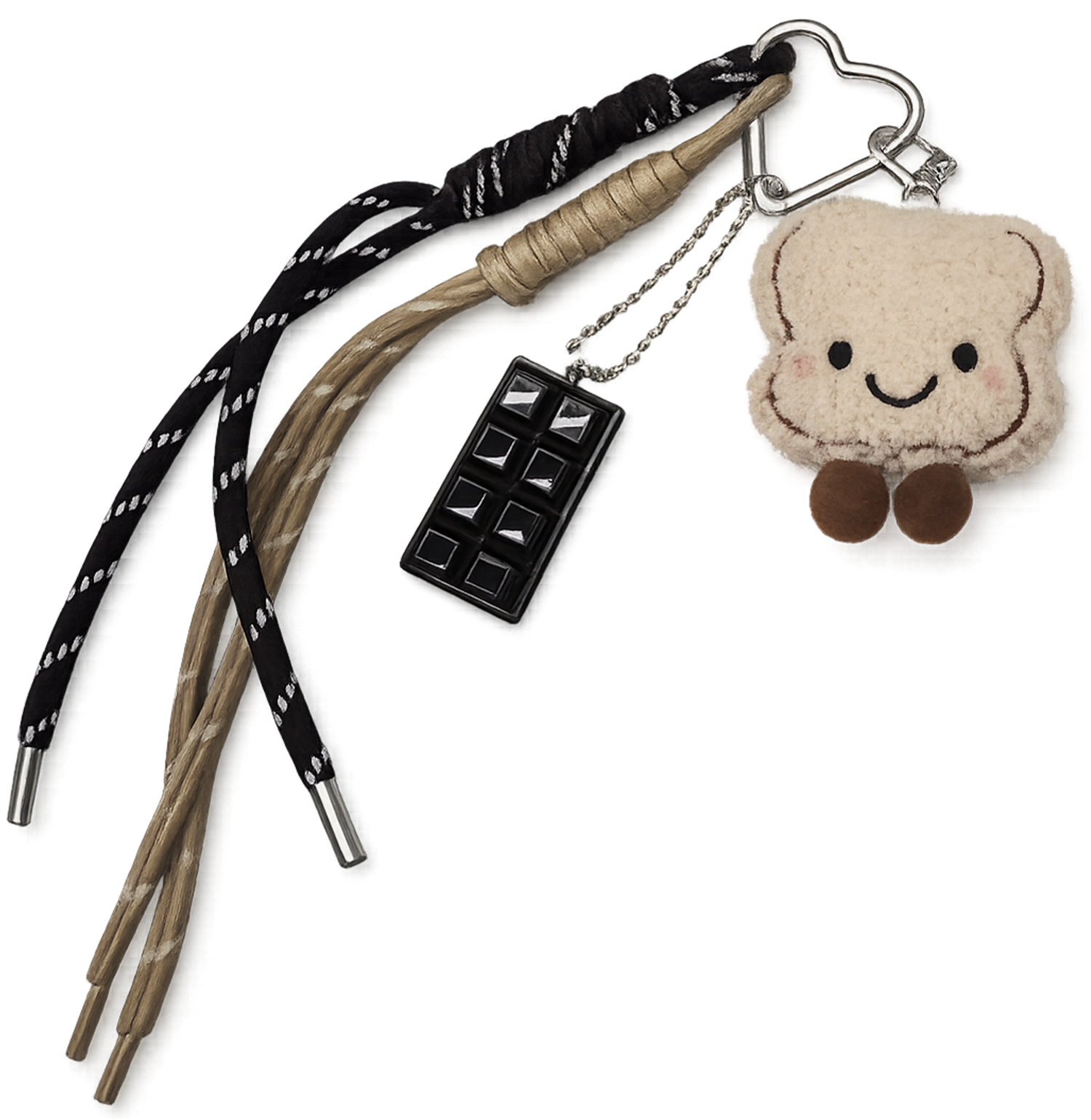 Charm/ Porta-Chaves-Peluche Torrada