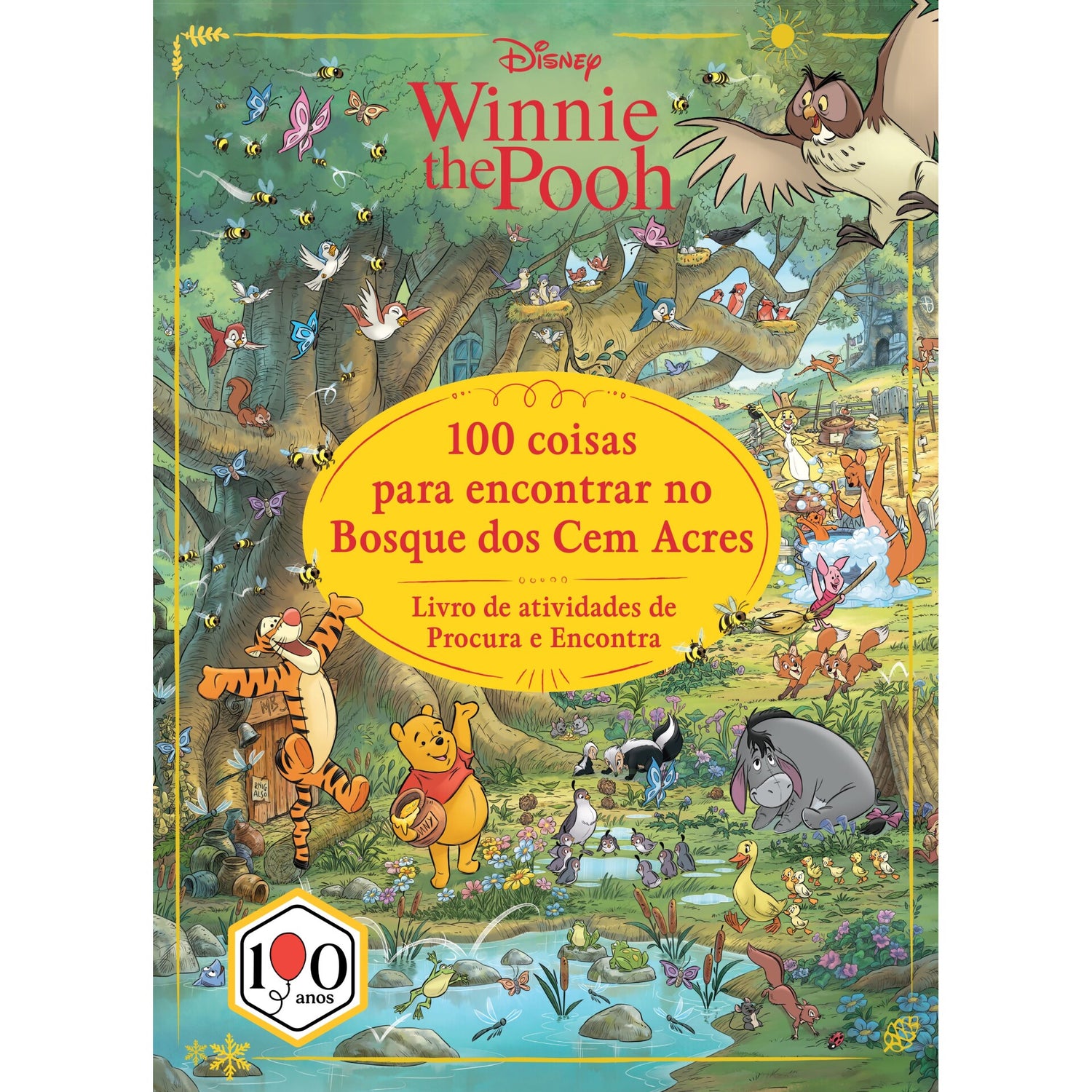100 Coisas Para Encontrar No Bosque Dos Cem Acres de Disney
