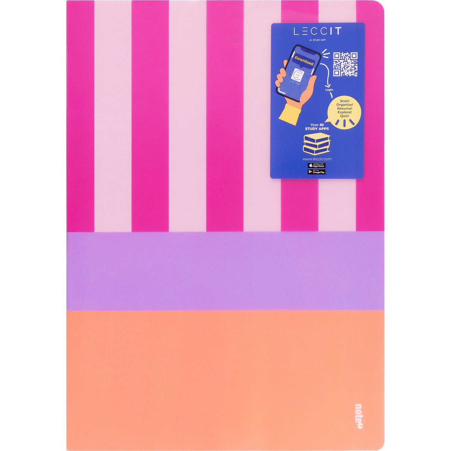 Caderno Agraf Formato A4 Flex Pp 48 F P Dynami Leccit