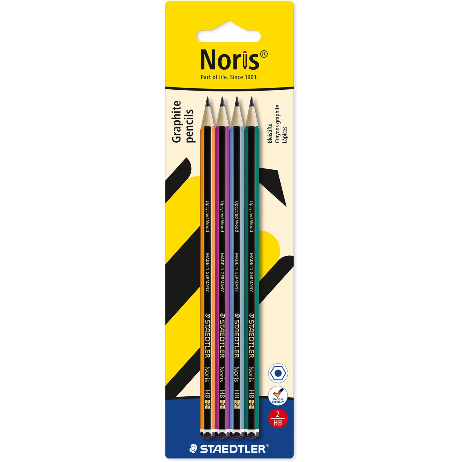 Lápis Hb 125ºanivers Noris 4 Unidades