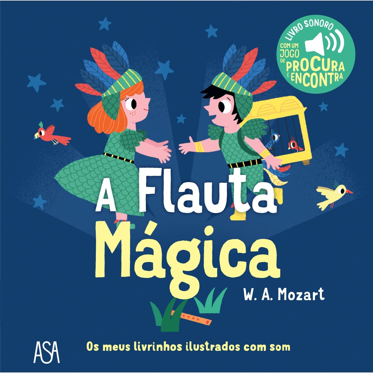 Livros Sonoros: A Flauta Mágica de Gallimard