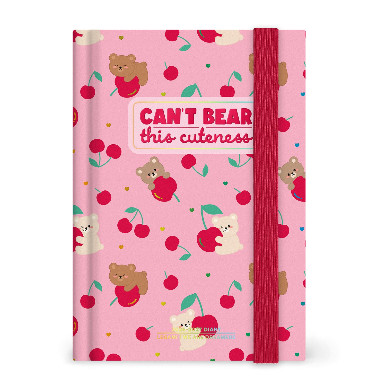 Agenda Diária 2026-27 S - Cherry Bear