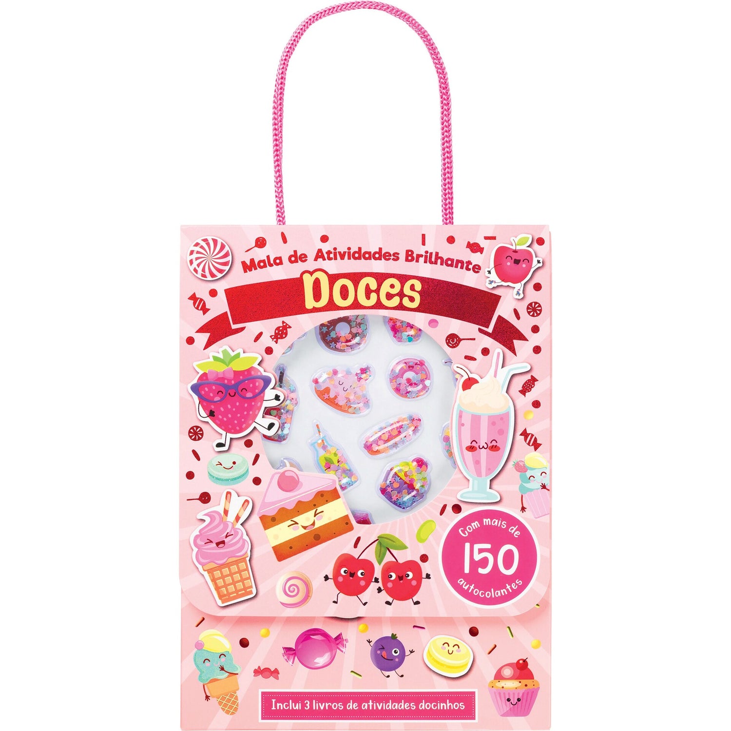 Doces - Mala De Atividades Brilhante de Livro