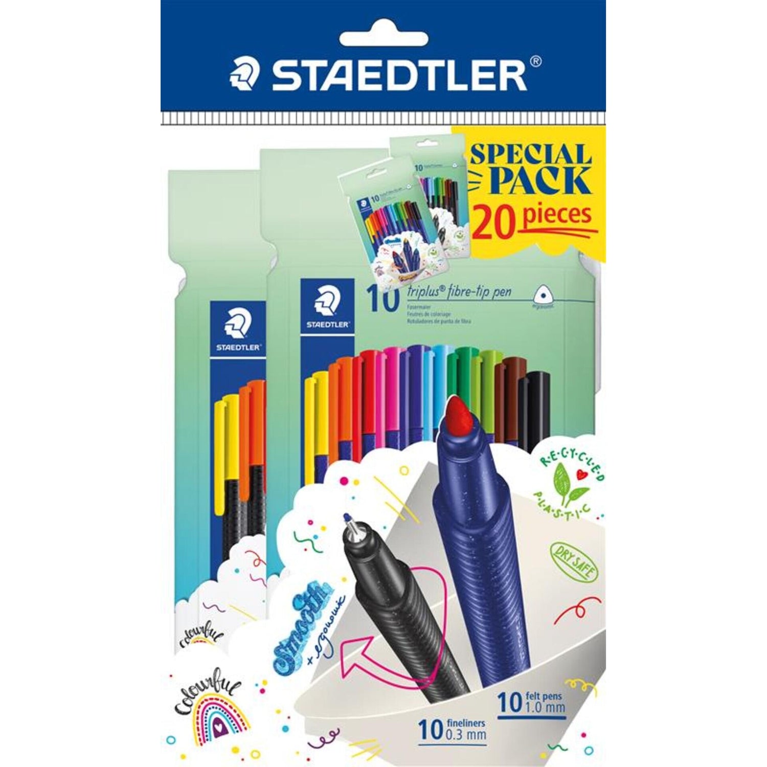 Pack Triplus Color + Fineliner Staedtler