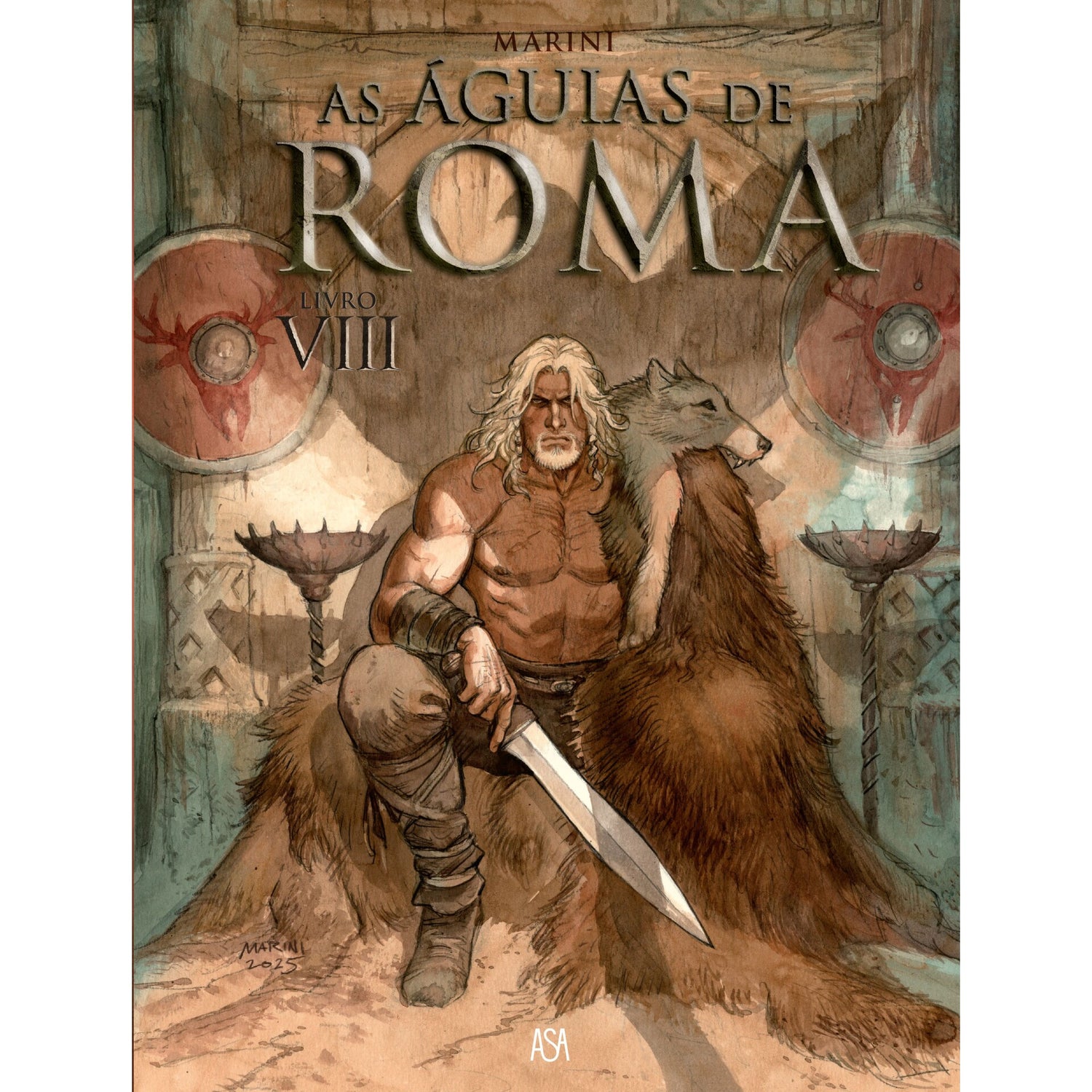 Águias De Roma Viii de Enrico Marini