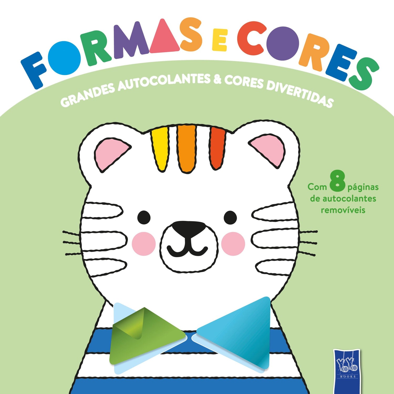 Formas E Cores - Verde de Yoyo Books