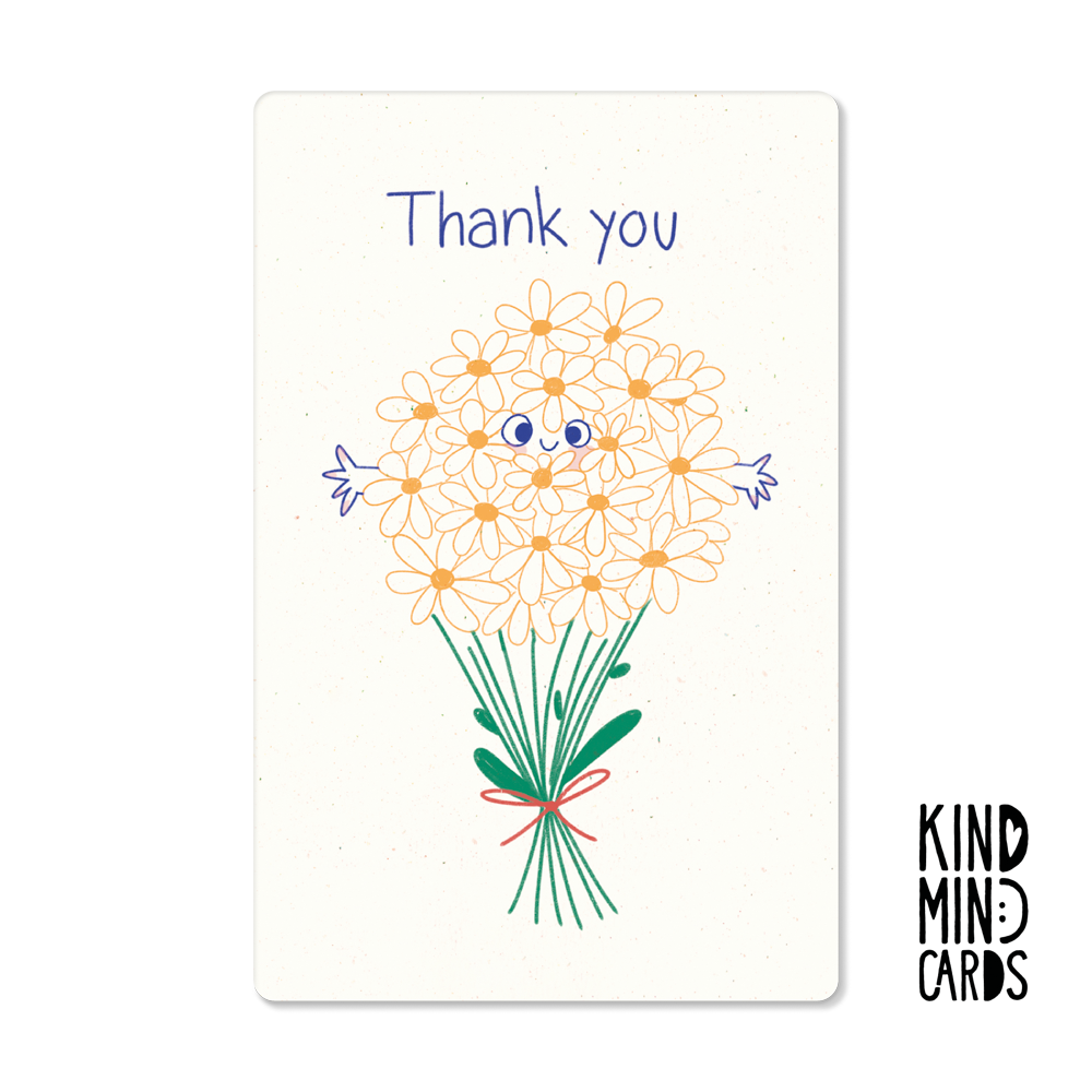 Postal - Thank You (Bouquet)