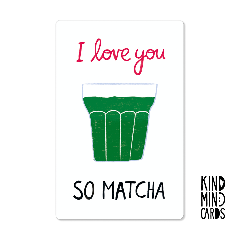 Postal - I Love You So Matcha